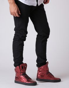 נעלי גברים - Supra - סניקרס SKYTOP II - אדום