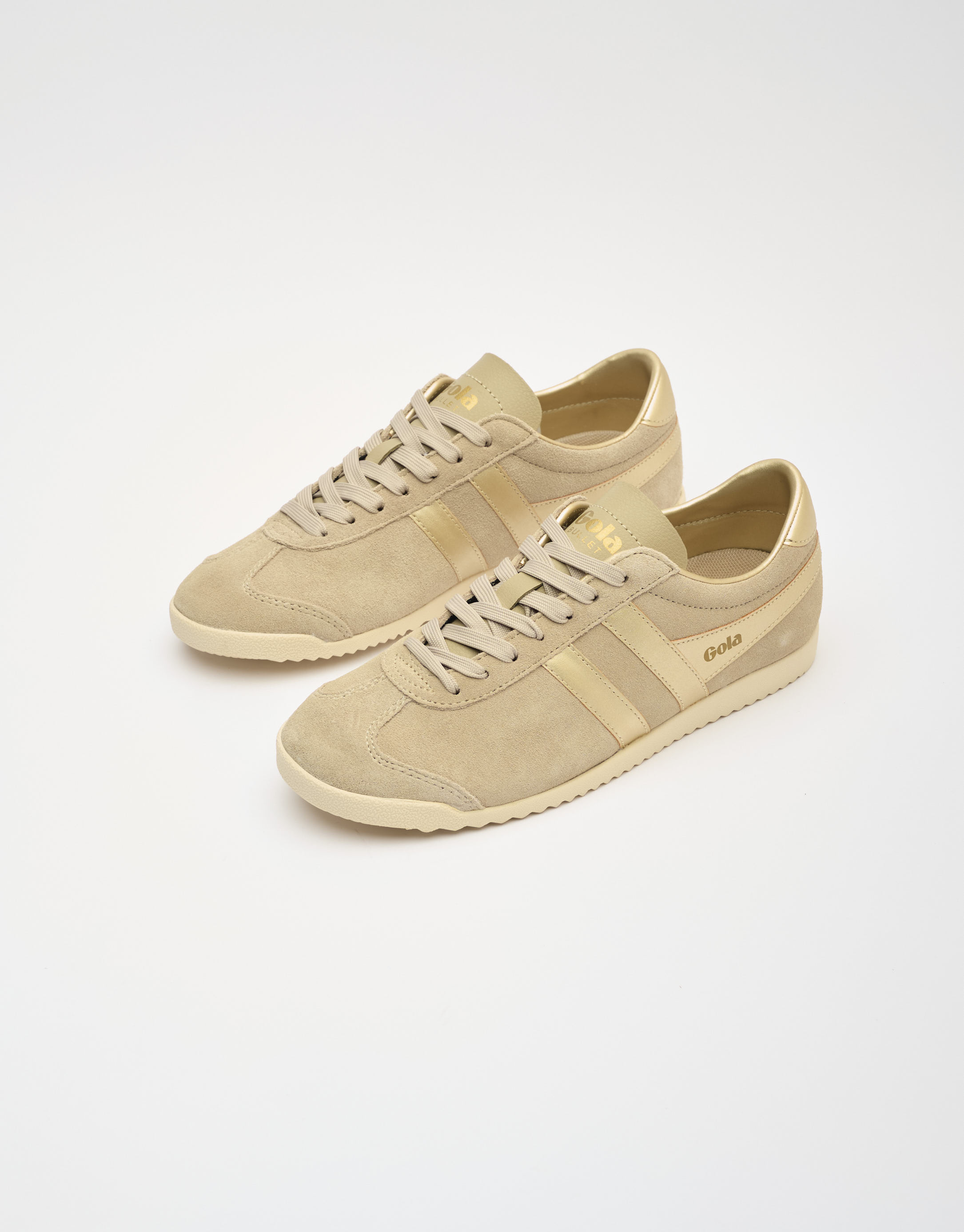 נעלי נשים - Gola - סניקרס BULLET PEARL - בז'4