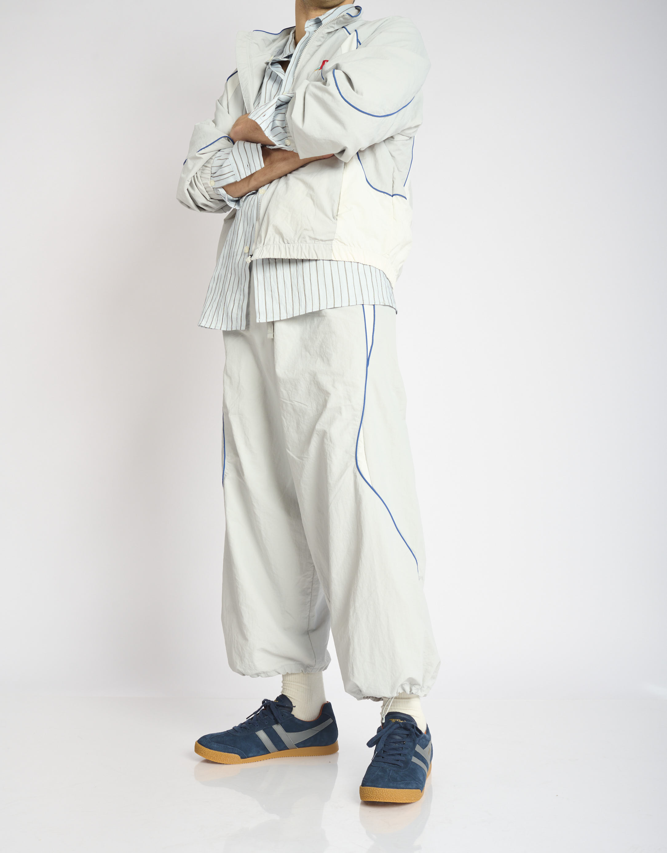 נעלי גברים - Gola - סניקרס HARRIER - כחול   אפור4