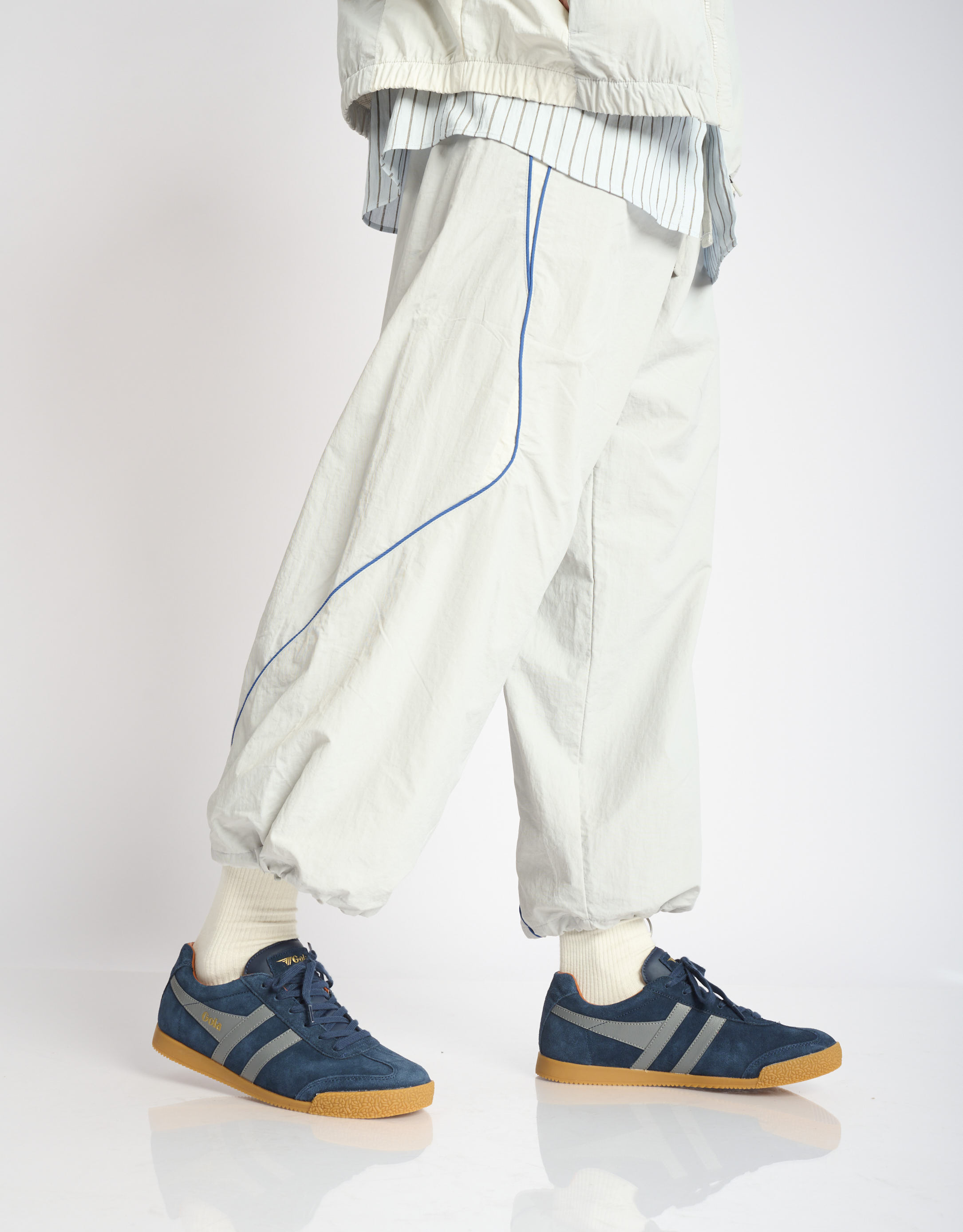 נעלי גברים - Gola - סניקרס HARRIER - כחול   אפור2