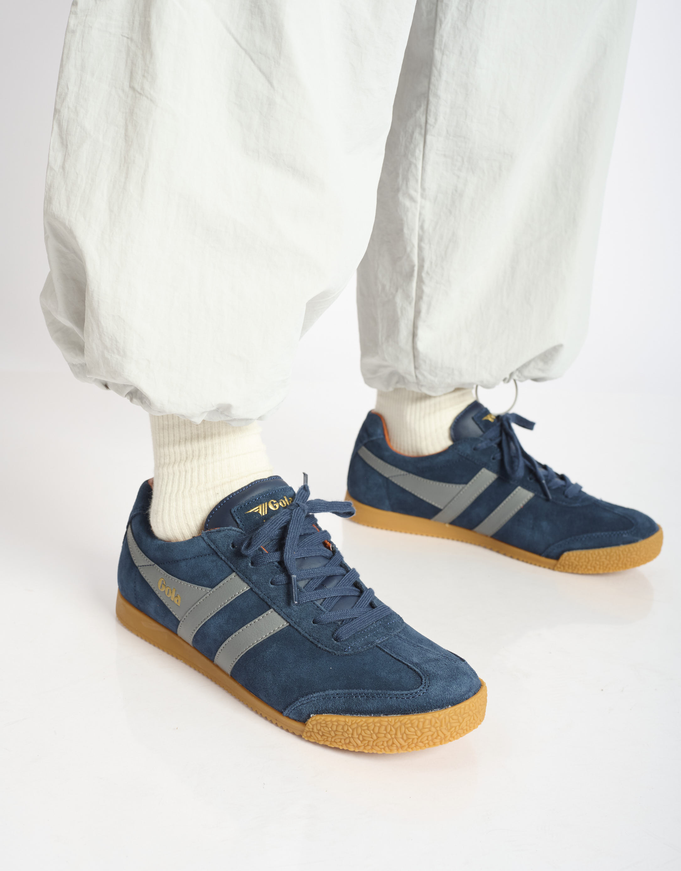 נעלי גברים - Gola - סניקרס HARRIER - כחול   אפור3