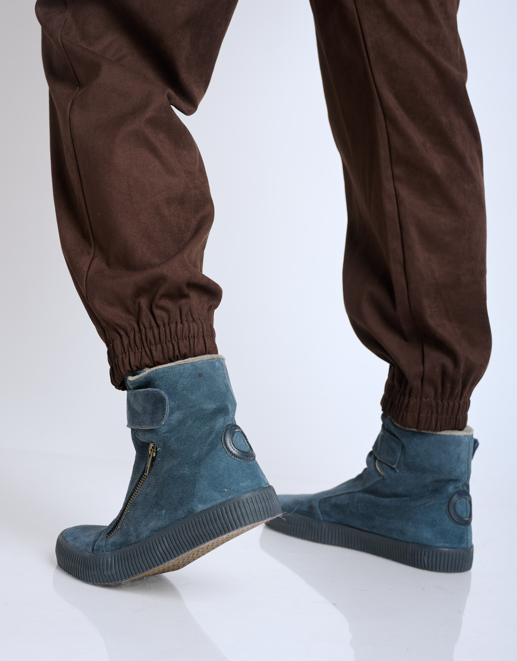 נעלי נשים - Aro - מגפונים עם סקוטש NOELLE - כחול3