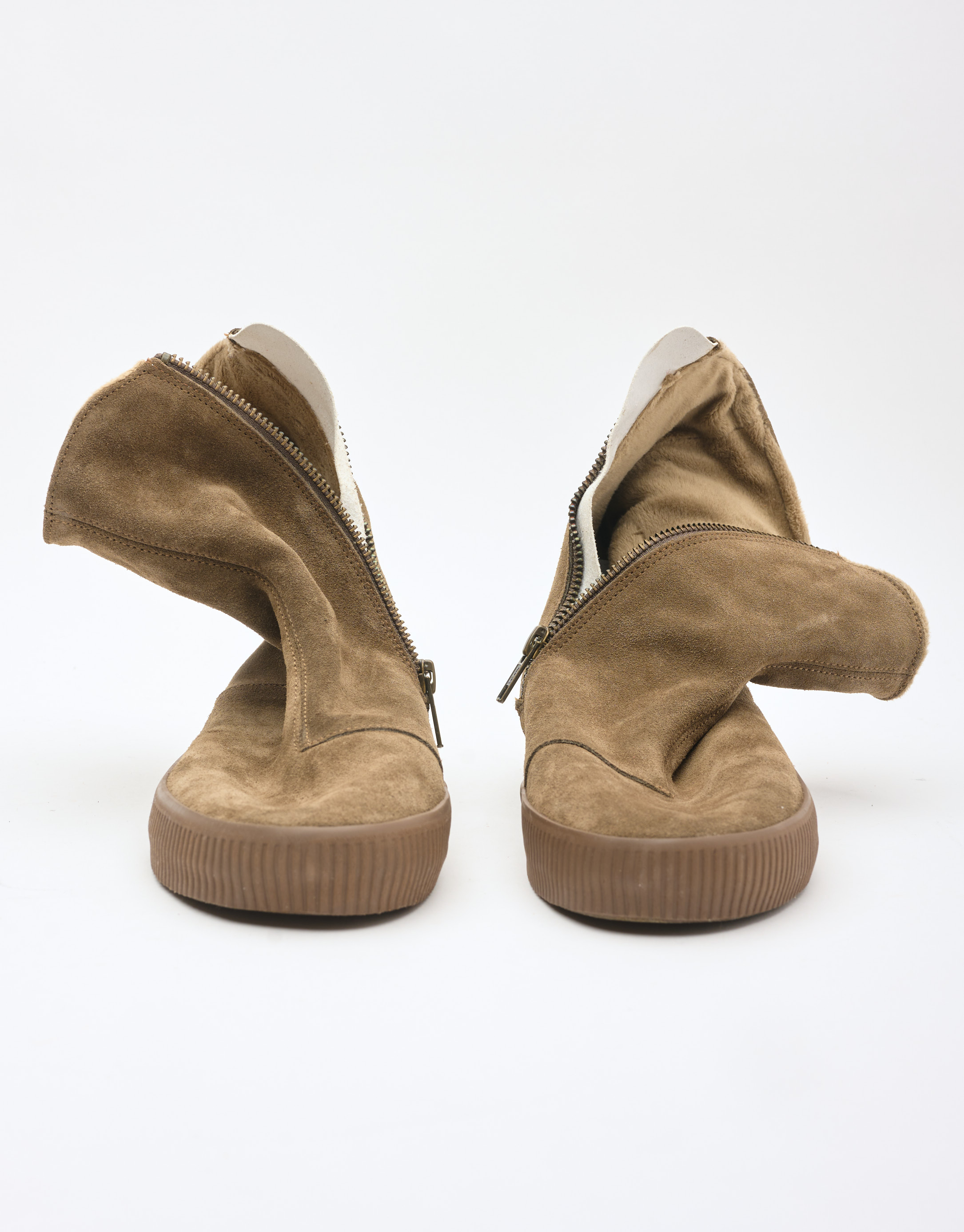 נעלי נשים - Aro - מגפוני מעטפה מזמש NOELLE - חום1