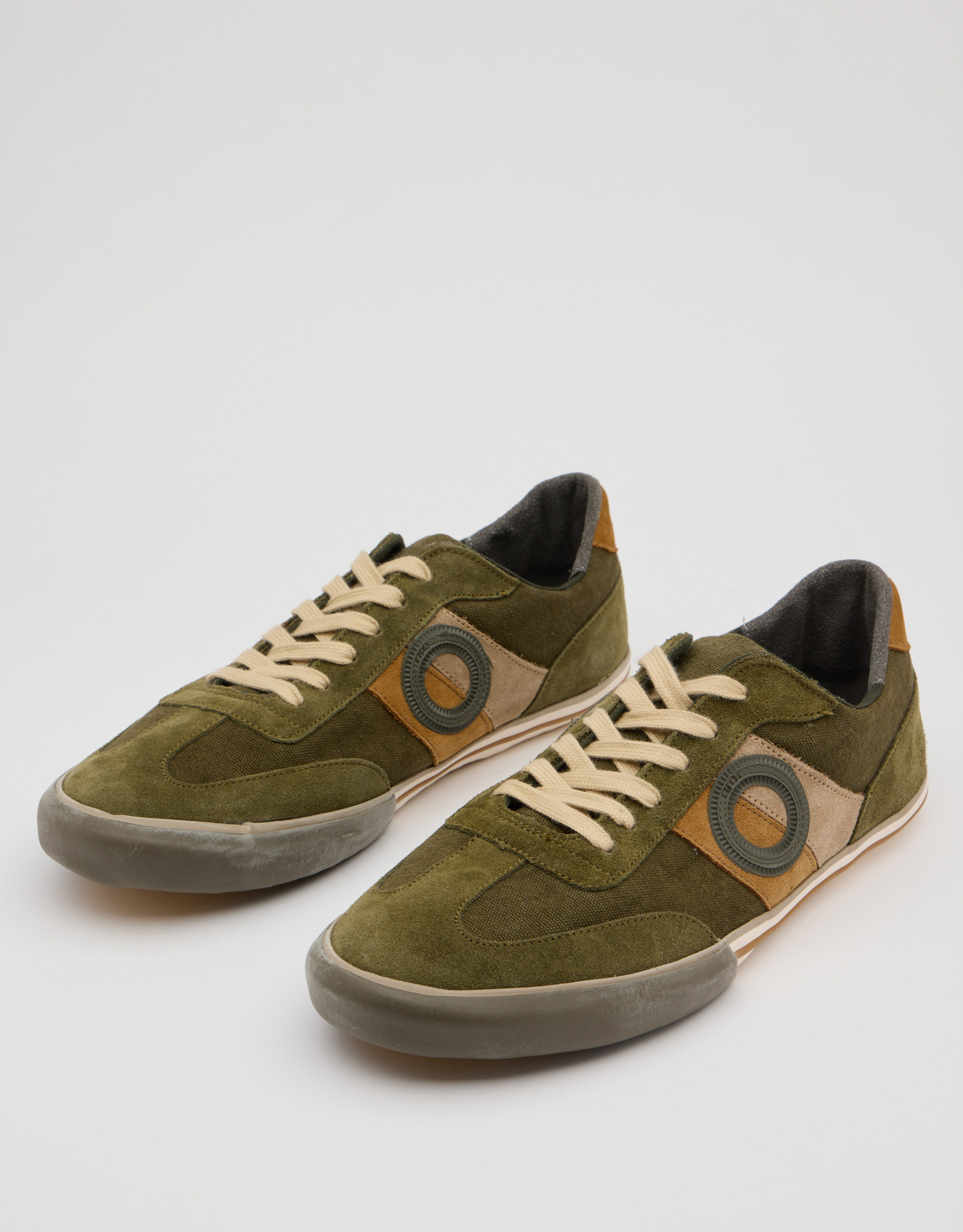 נעלי גברים - Aro - סניקרס POL - ירוק1