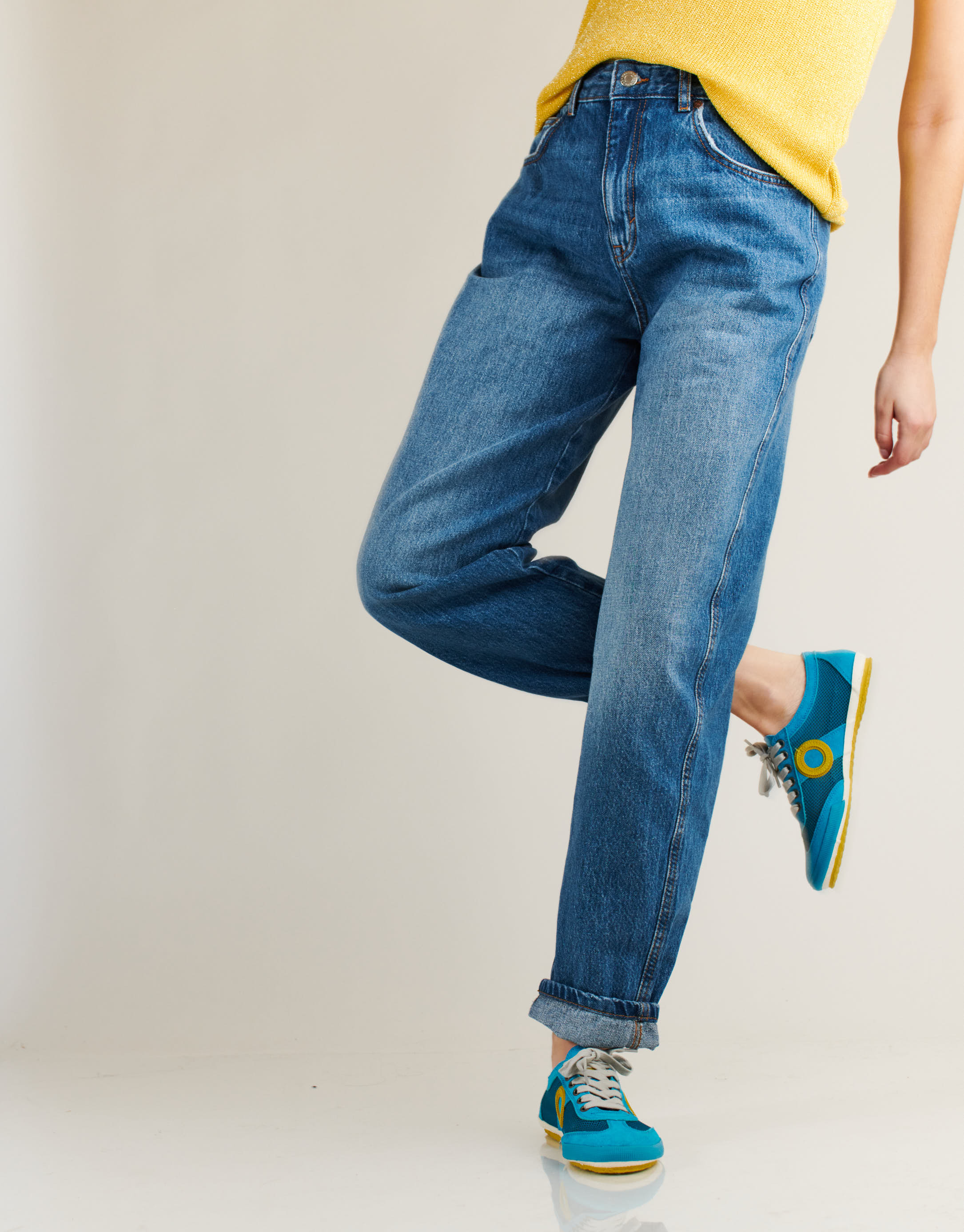 נעלי נשים - Aro - סניקרס JOANETA - טורקיז