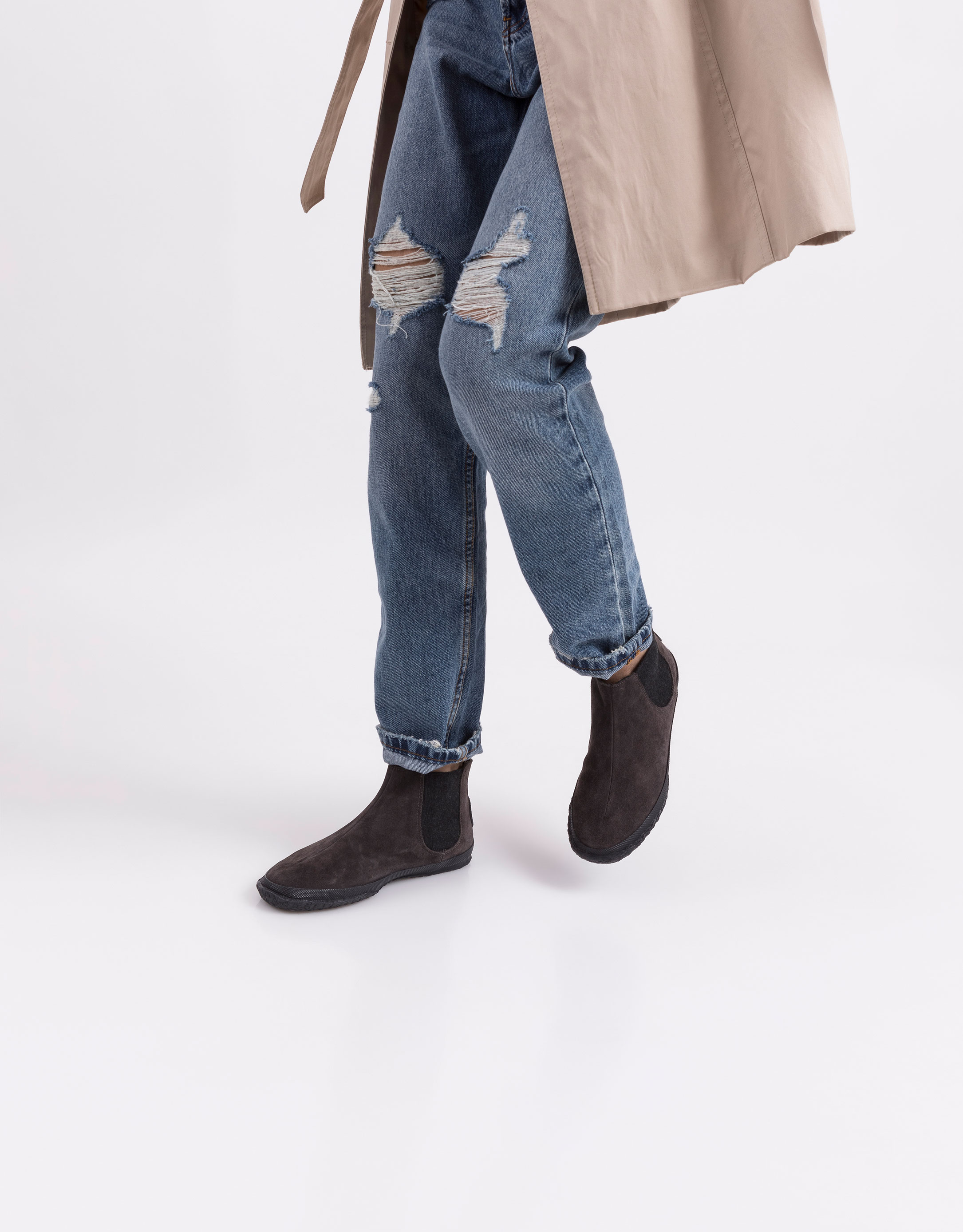 נעלי נשים - Aro - מגפוני צ'לסי WILLY - אפור2