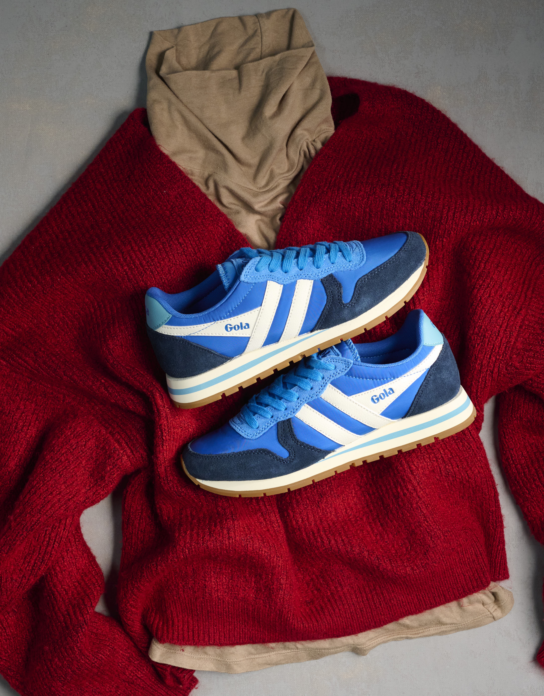 נעלי נשים - Gola - סניקרס DAYTONA CHUTE - כחול1