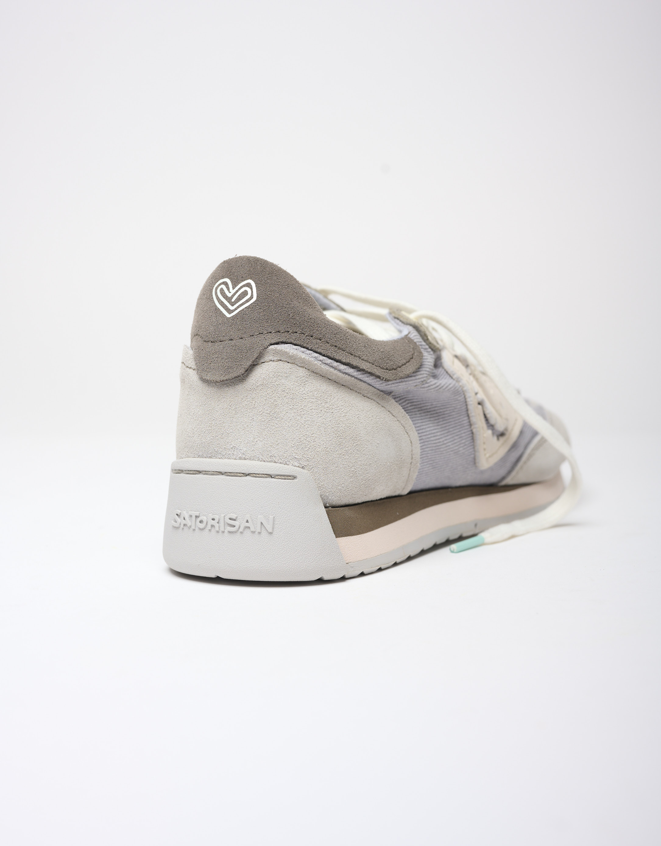 נעלי גברים - Satorisan - סניקרס בד ENSO - אפור בהיר