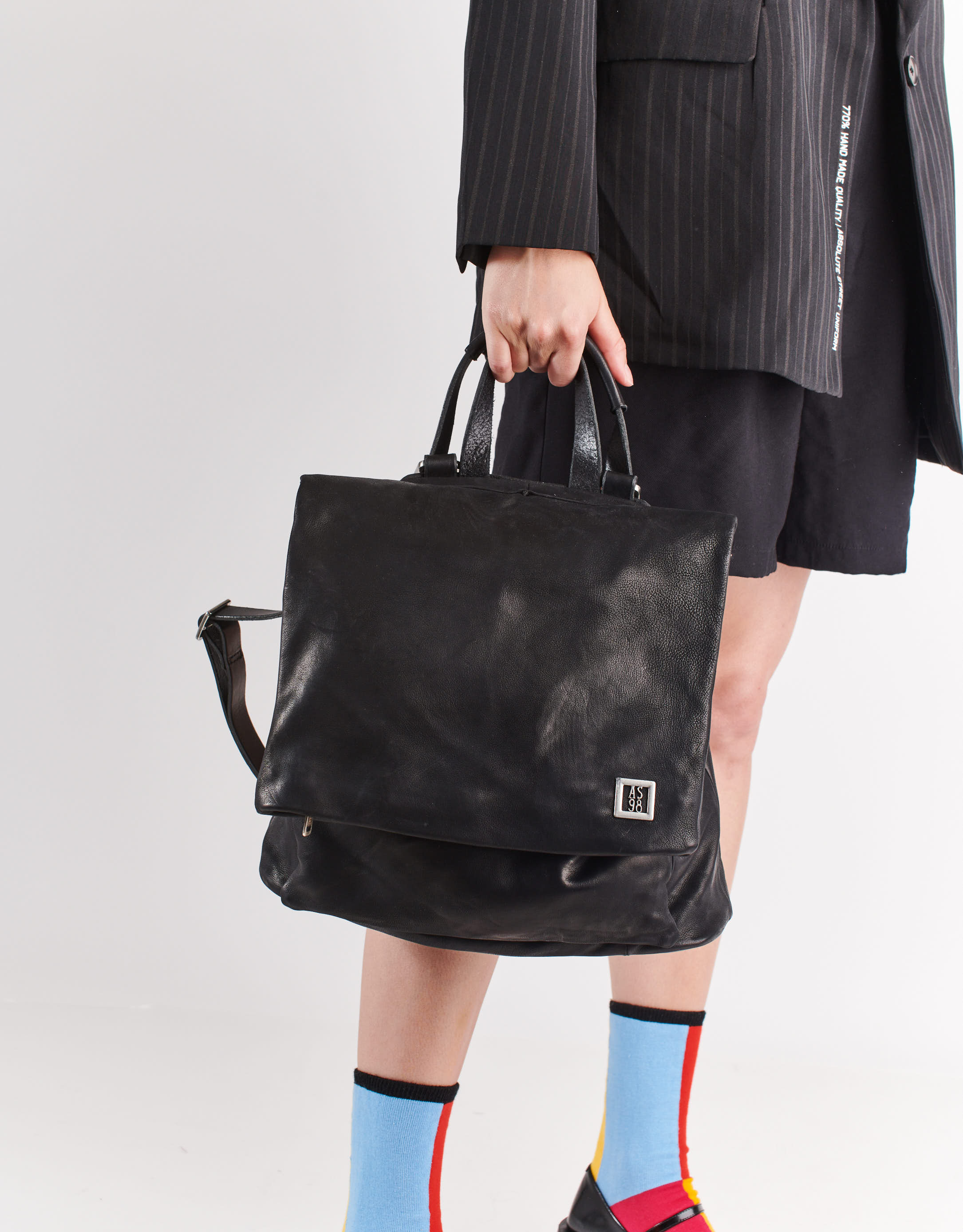 נעלי נשים - A.S. 98 - תיק LUCCA - שחור