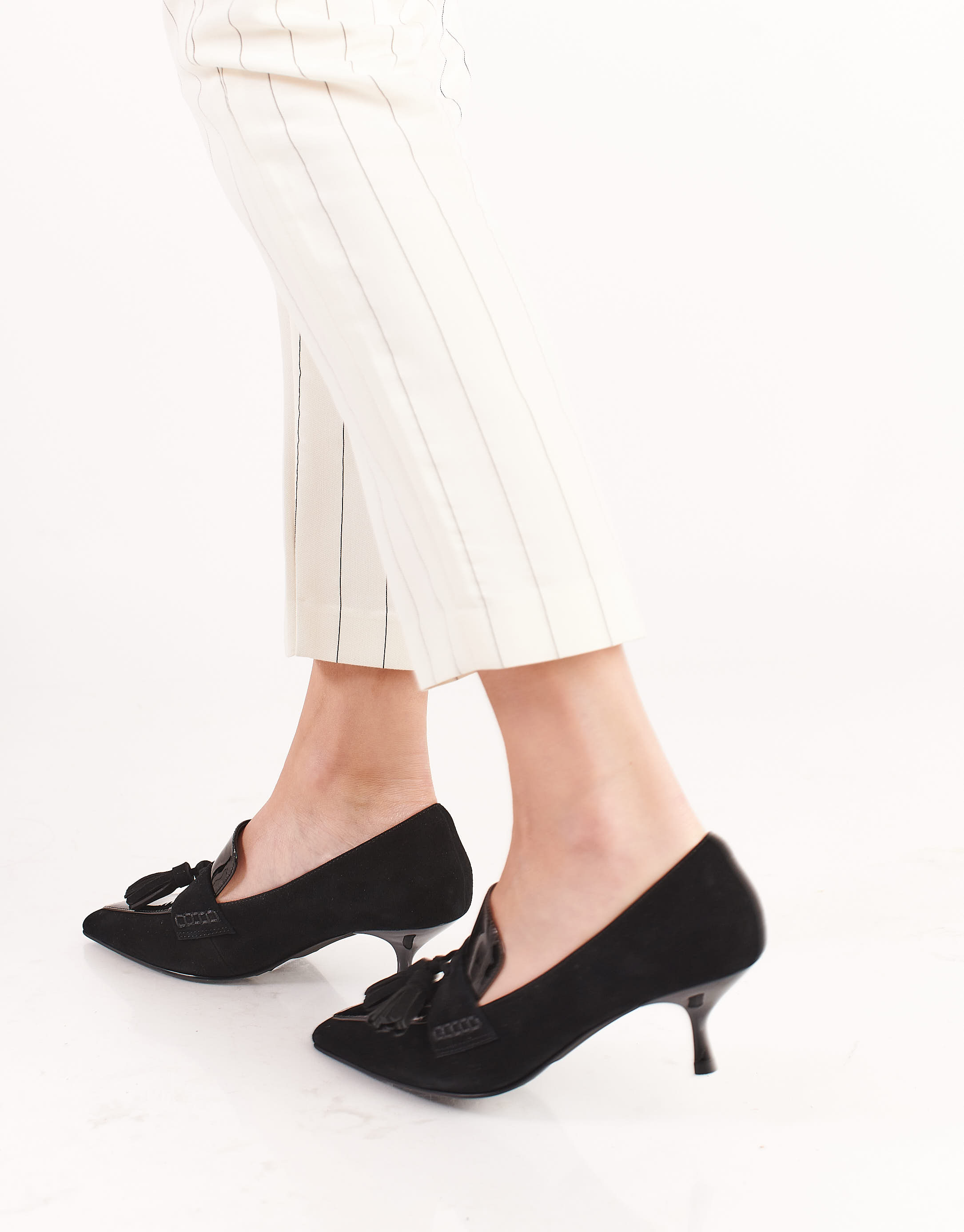 נעלי נשים - Jeffrey Campbell - נעלי סירה LITERAL - שחור4