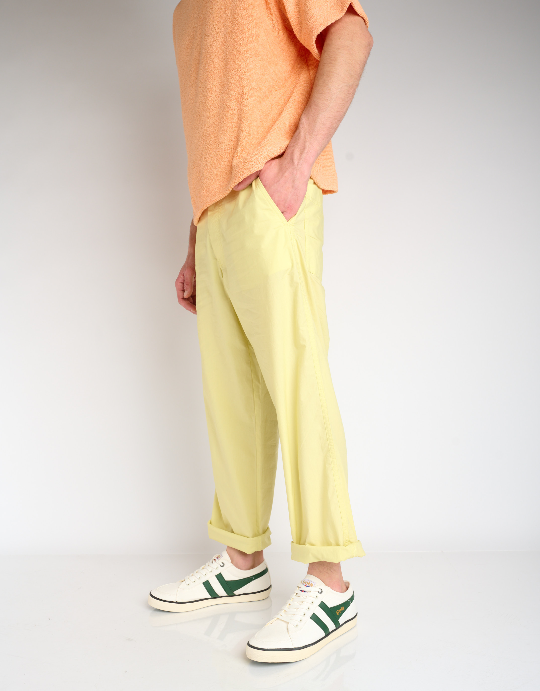 נעלי גברים - Gola - סניקרס COMET - לבן   ירוק