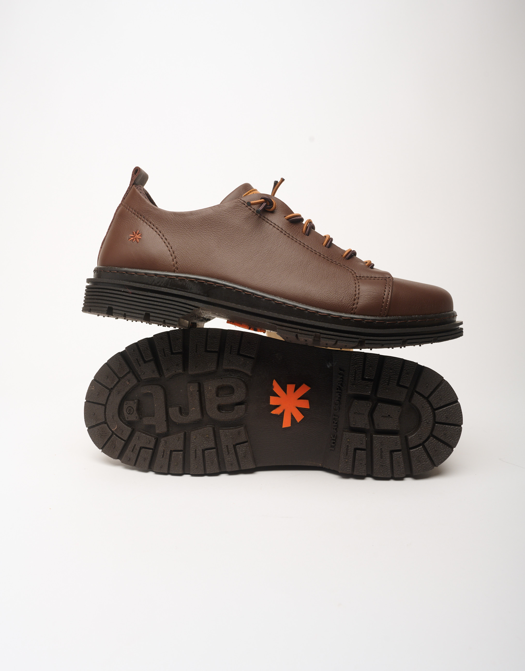 נעלי גברים - Art - נעלי עור BIRMINGHAM - חום