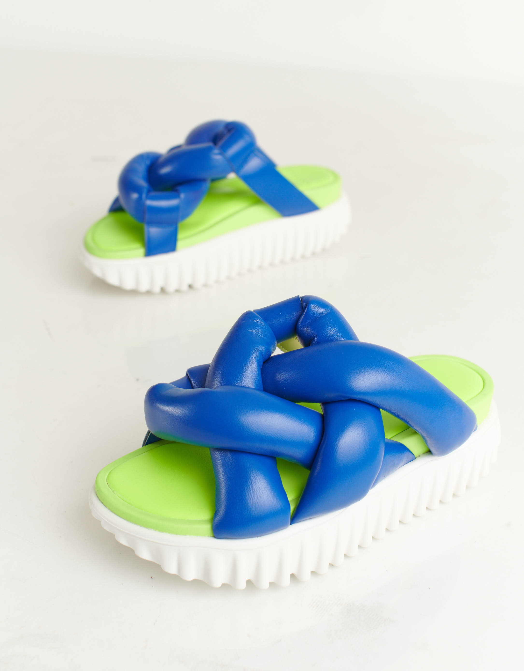 נעלי נשים - 4CCCCEES - כפכפים WAFFO PRETZEL - כחול