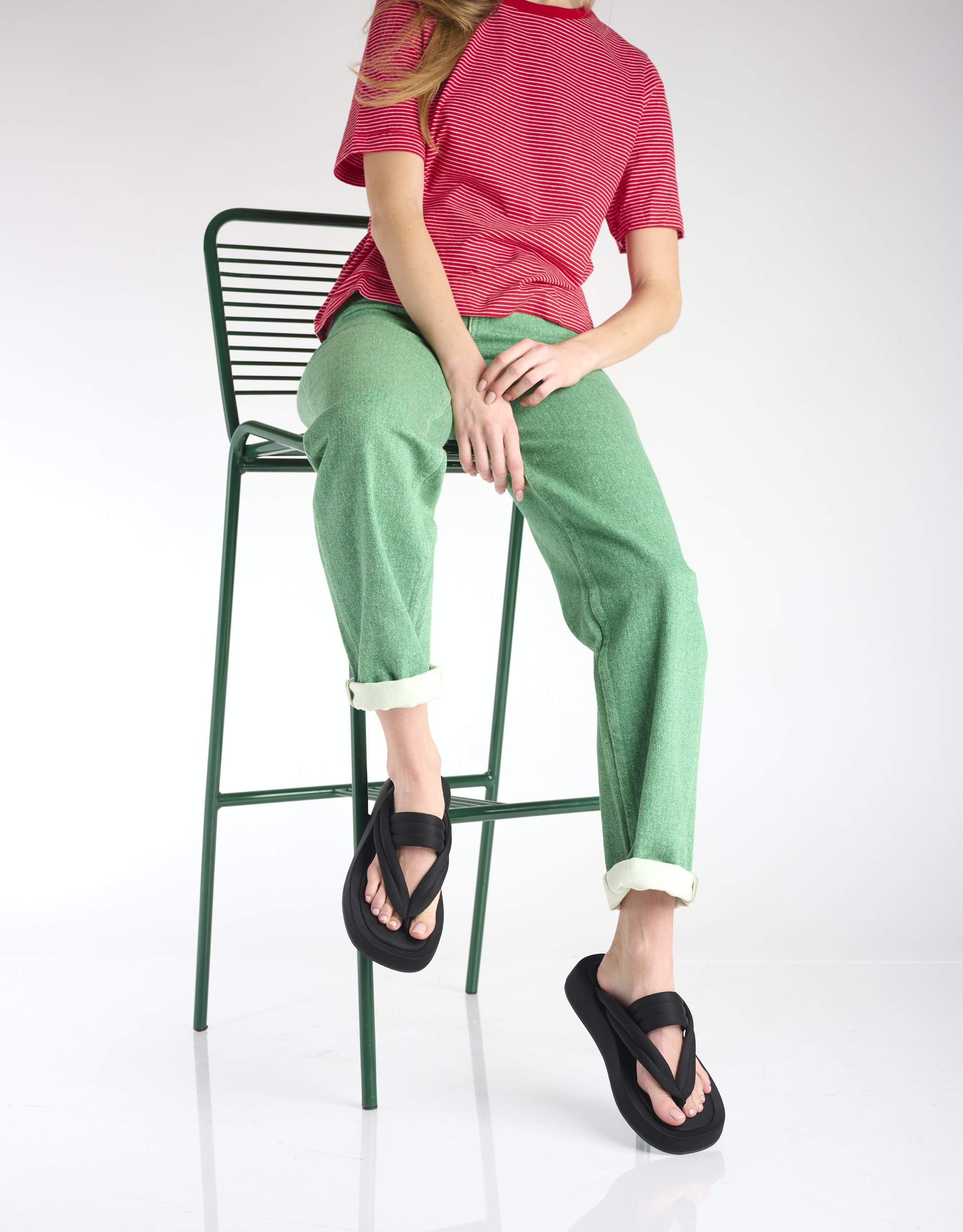 נעלי נשים - Jeffrey Campbell - כפכפים NO BIGGIE - שחור