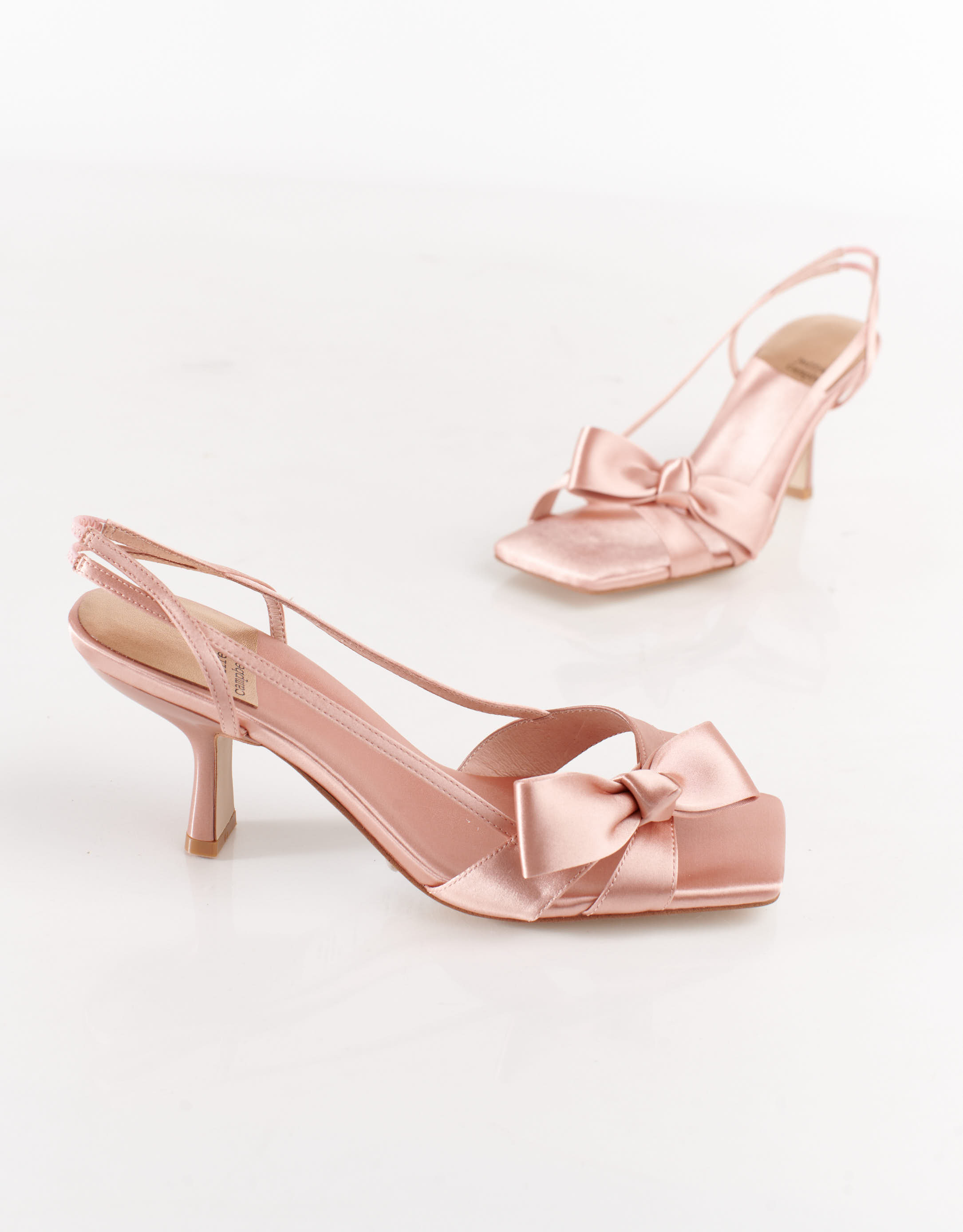 נעלי נשים - Jeffrey Campbell - סנדלי עקב TAKEBOW - ורוד