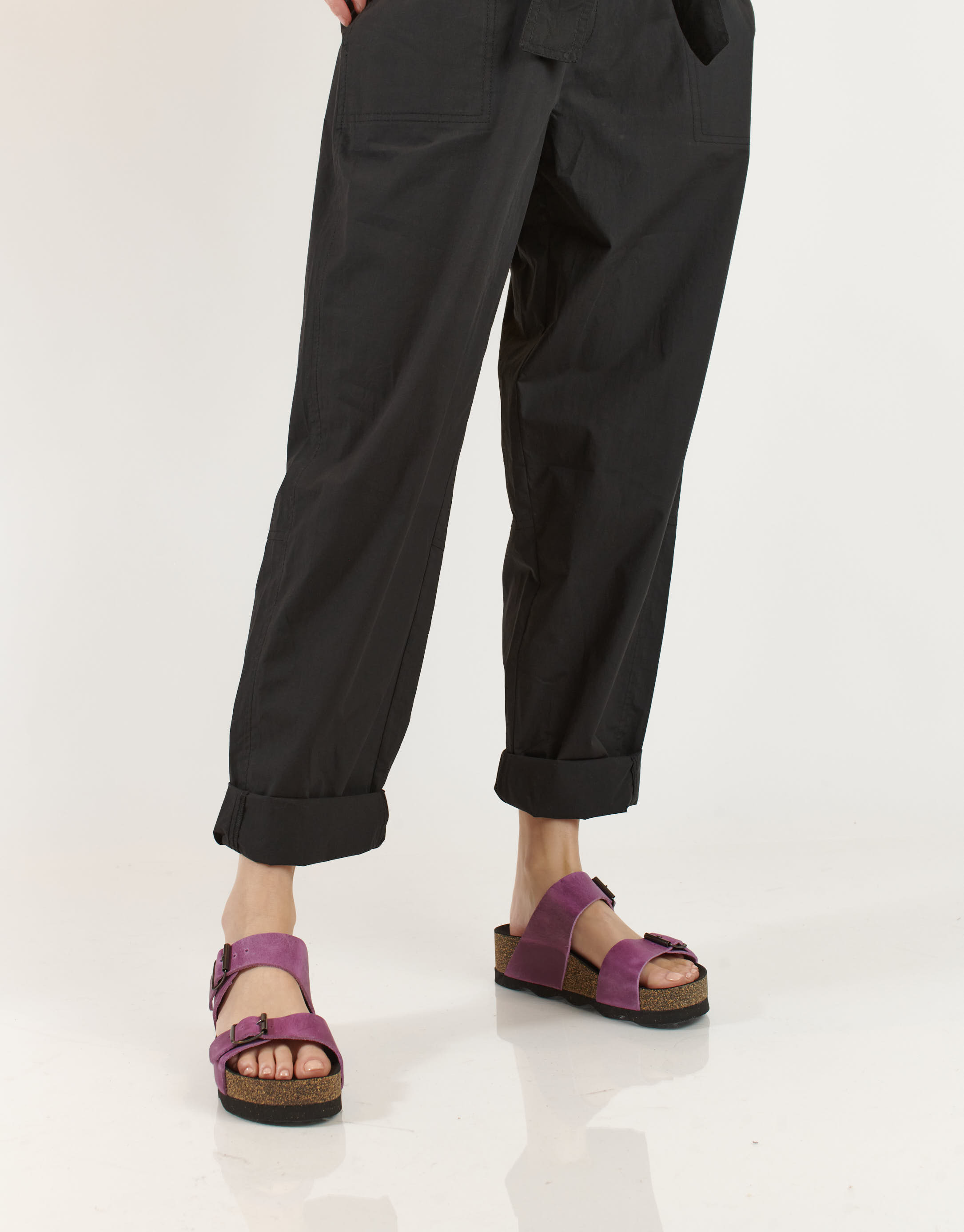 נעלי נשים - loints of Holland - כפכפי רצועות DIDAM - סגול