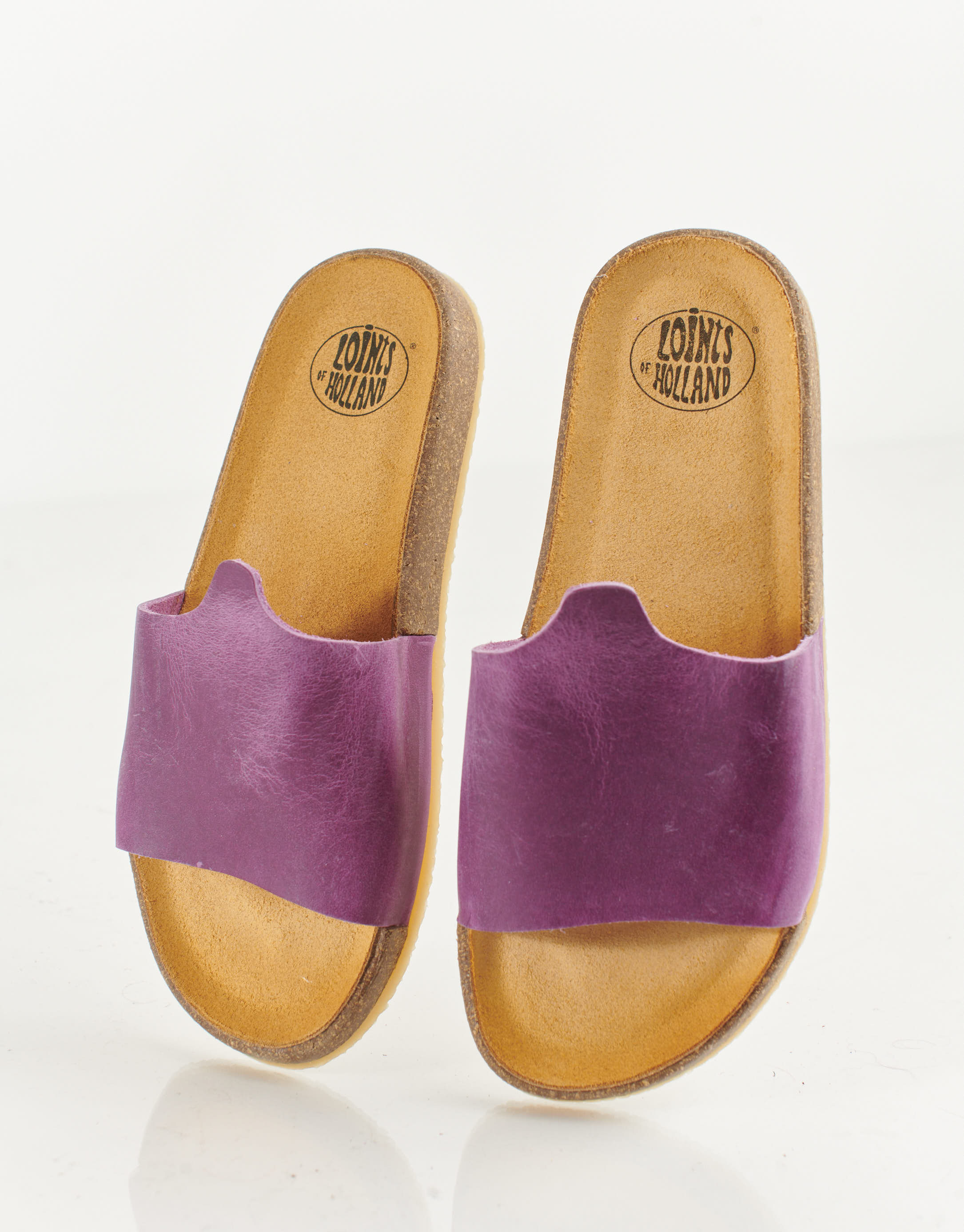 נעלי נשים - loints of Holland - כפכפים RIFF - סגול