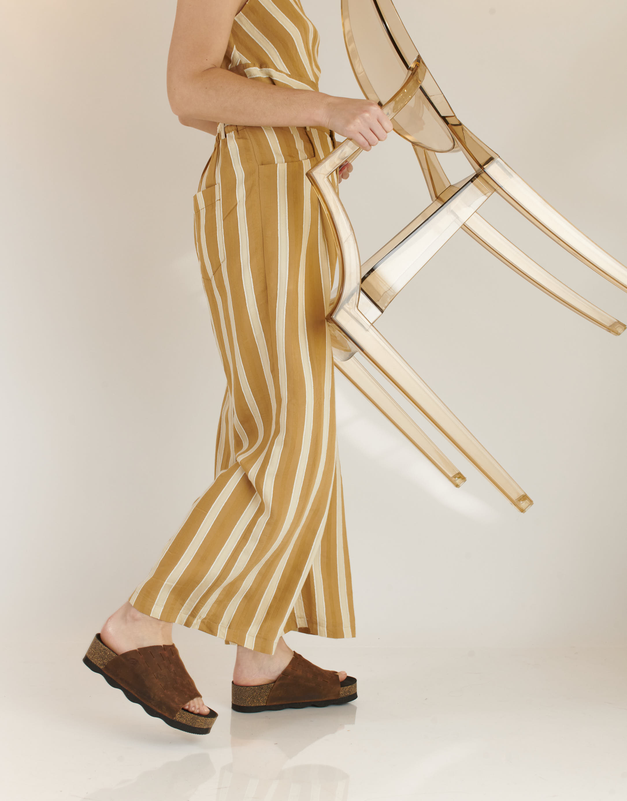 נעלי נשים - loints of Holland - כפכפים  DALEM - קאמל