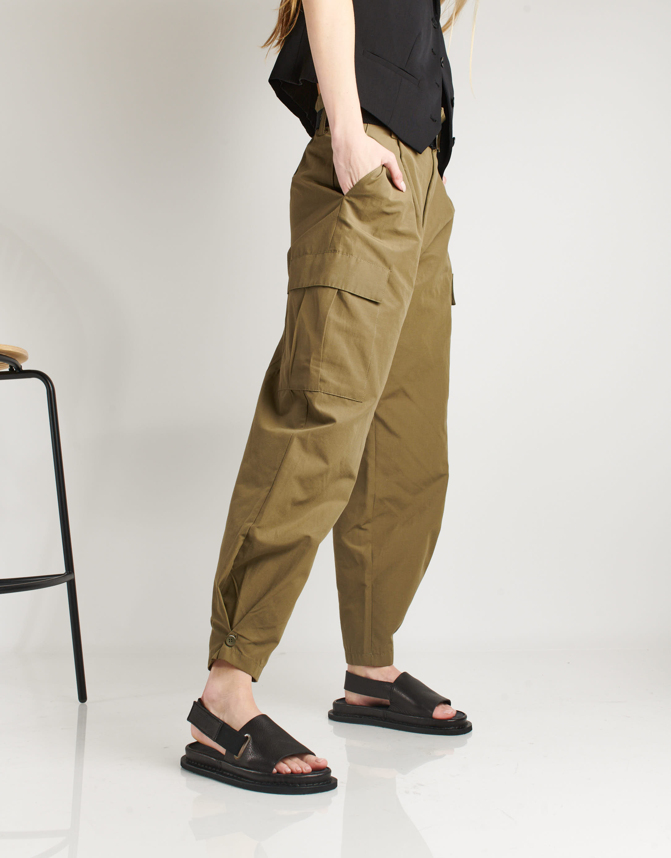 נעלי נשים - Trippen - סנדלים SAFEGUARD ZORI - שחור