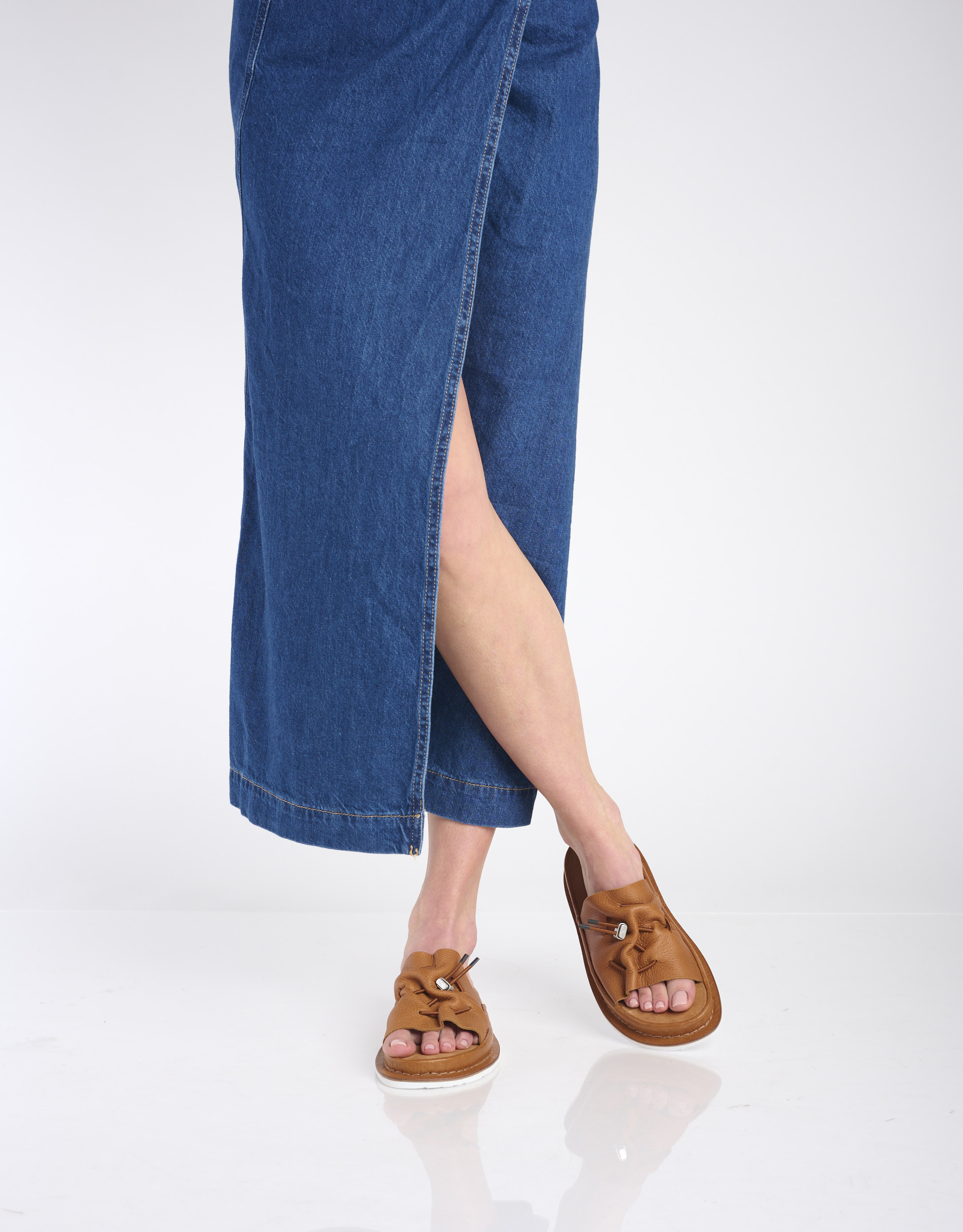 נעלי נשים - Trippen - כפכפים SYNERGY - קאמל