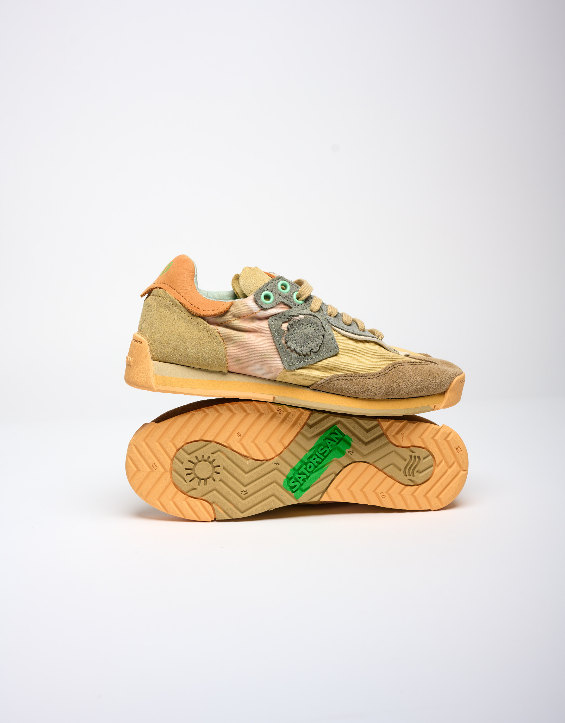 נעלי נשים - Satorisan - סניקרס בד ENSO - חול