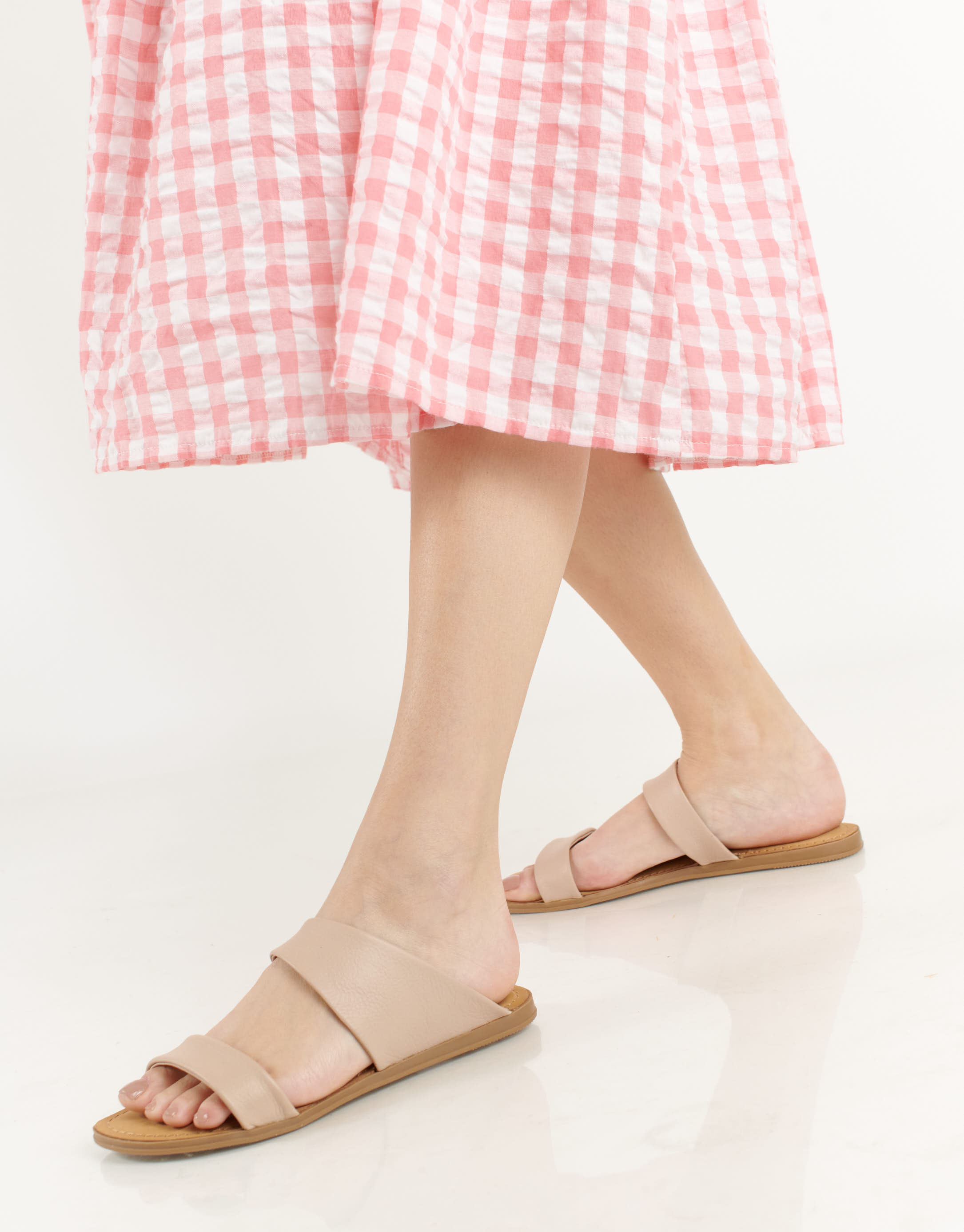 נעלי נשים - Salt+Umber - כפכפי עור TIVOLI - ניוד