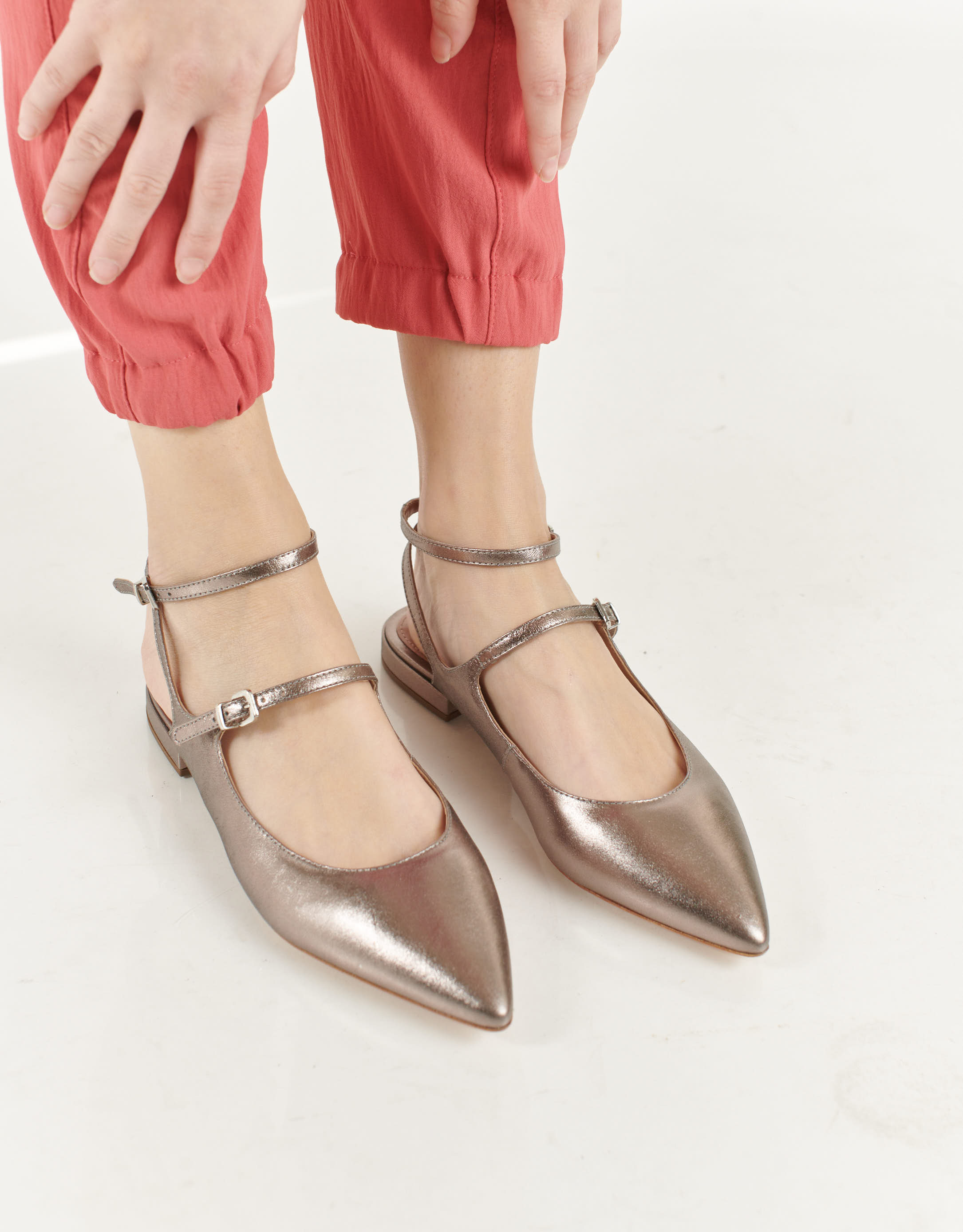 נעלי נשים - Vicenza - נעלי סירה שטוחות BURNIE - פיוטר