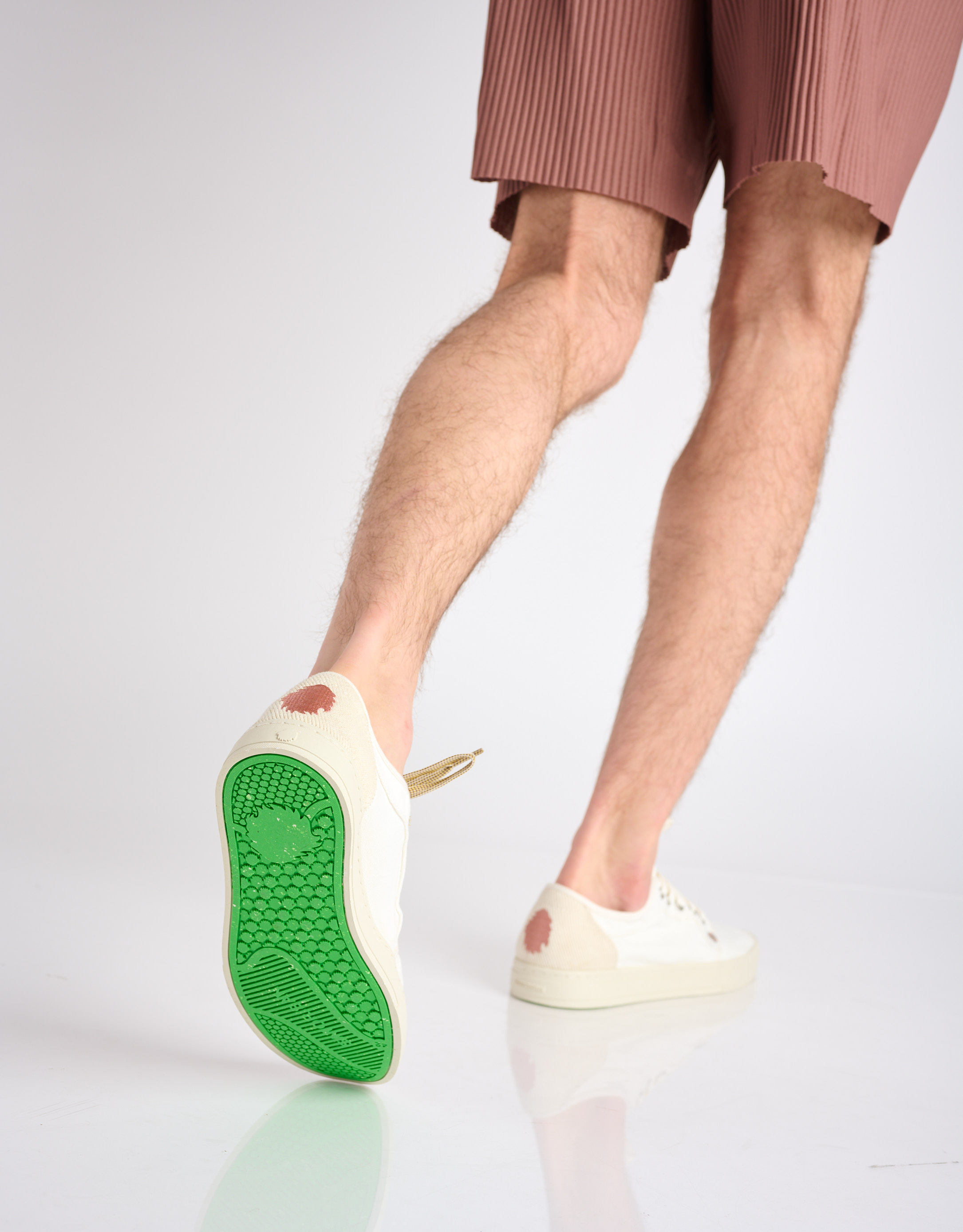 נעלי גברים - Satorisan - סניקרס HEISEI TEXTIL - לבן