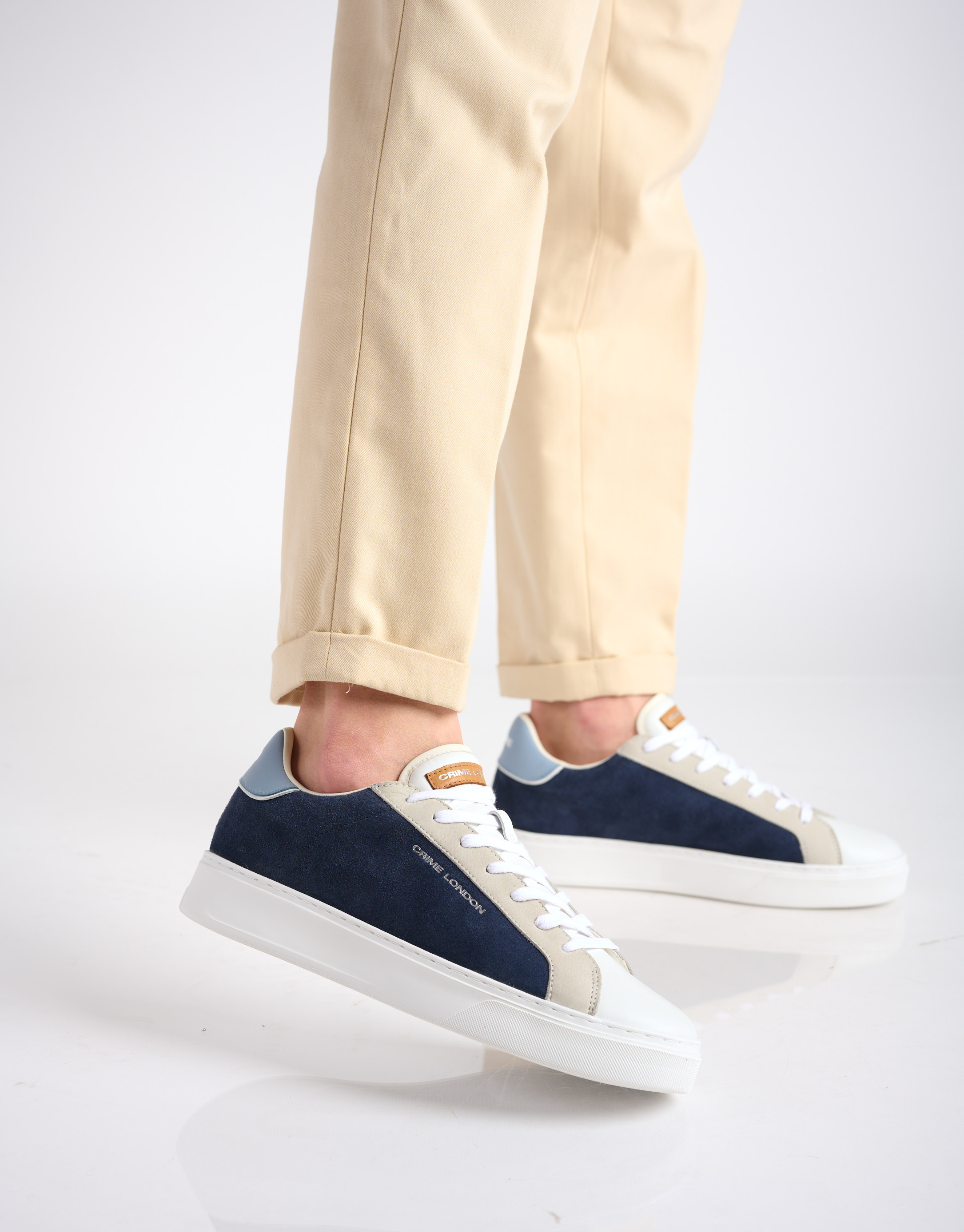 נעלי גברים - Crime London - סניקרס ROD - כחול