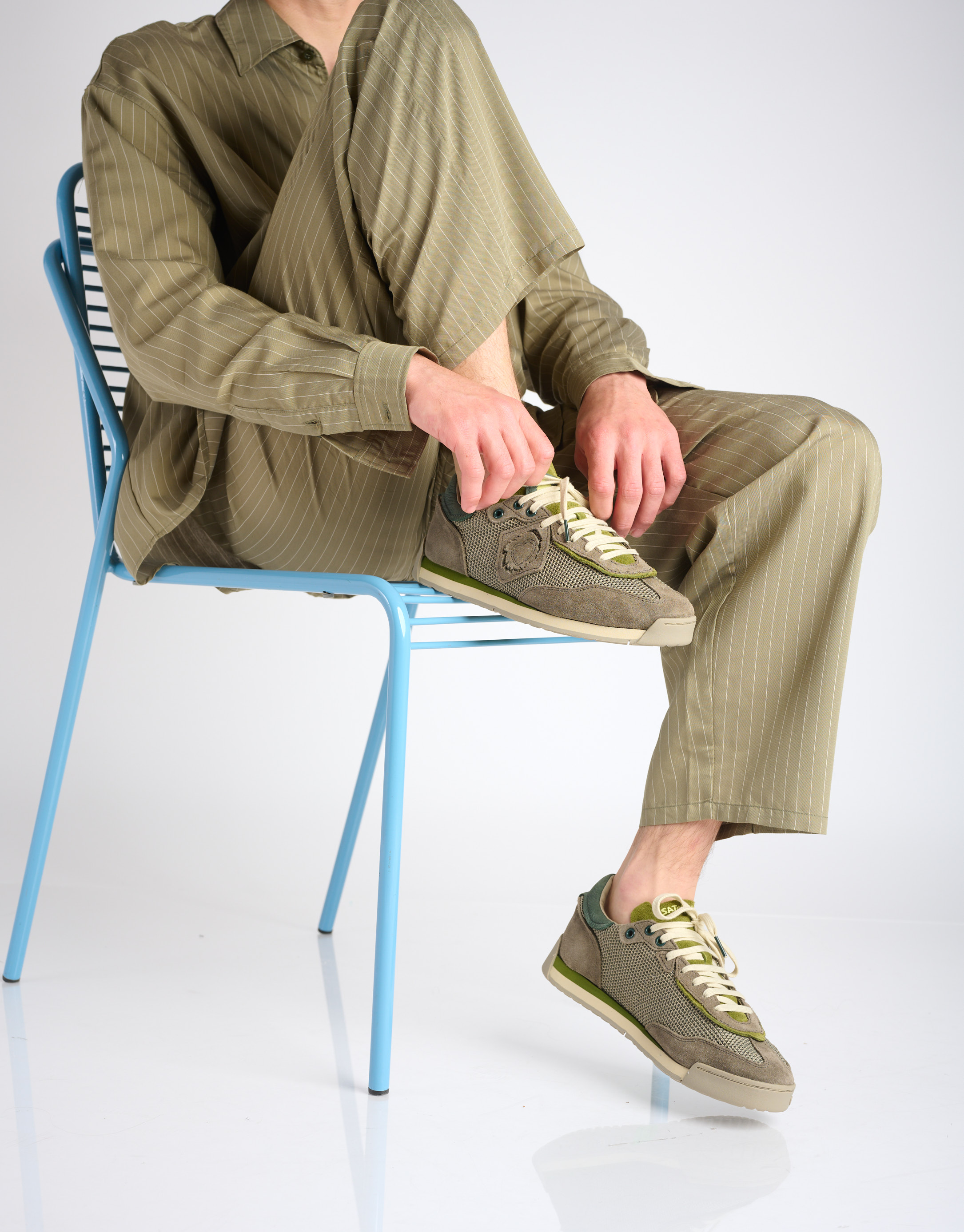 נעלי גברים - Satorisan - סניקרס ENSO ECOMESH - ירוק