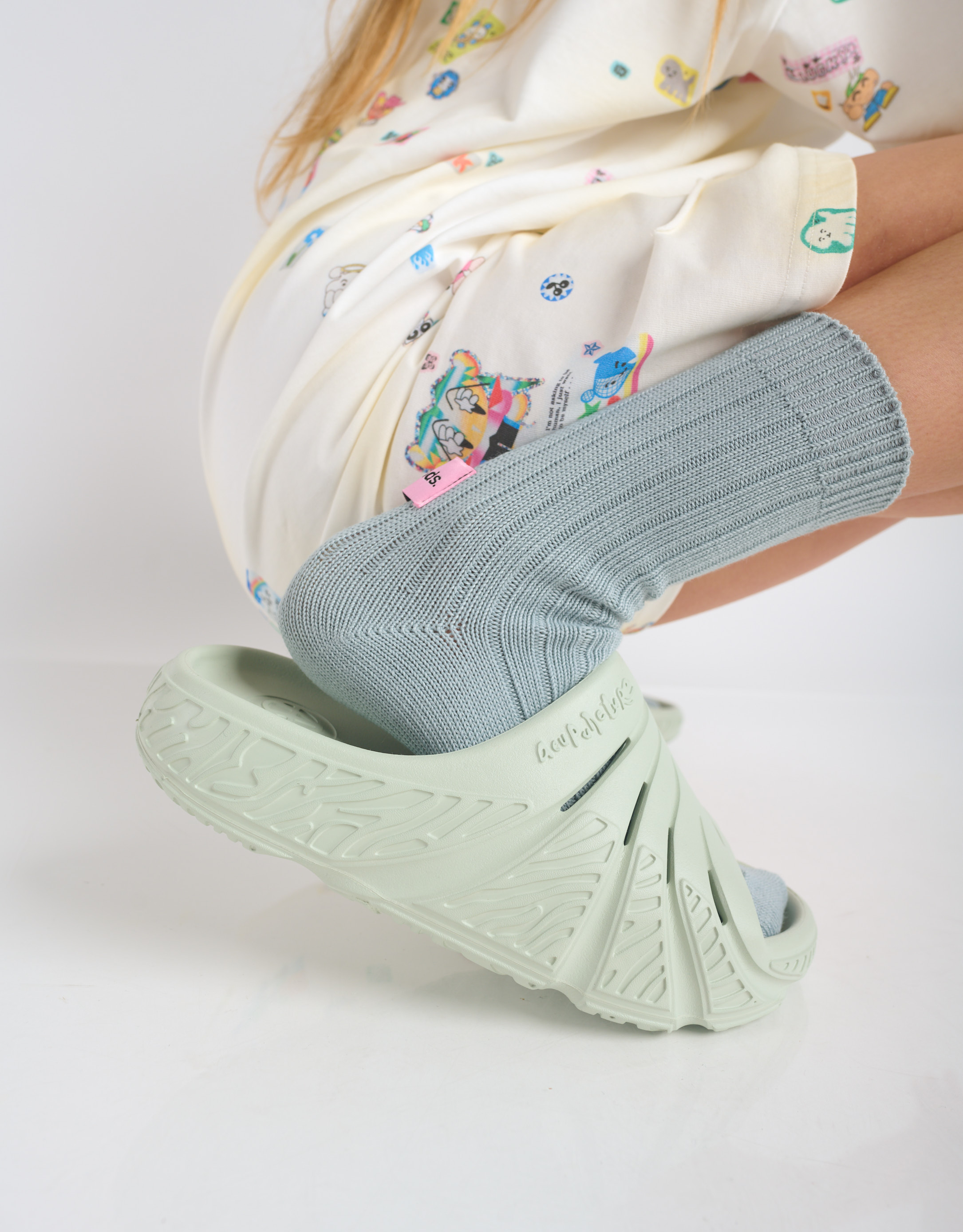 נעלי נשים - Acupuncture - כפכפים SIPLAS - תכלת