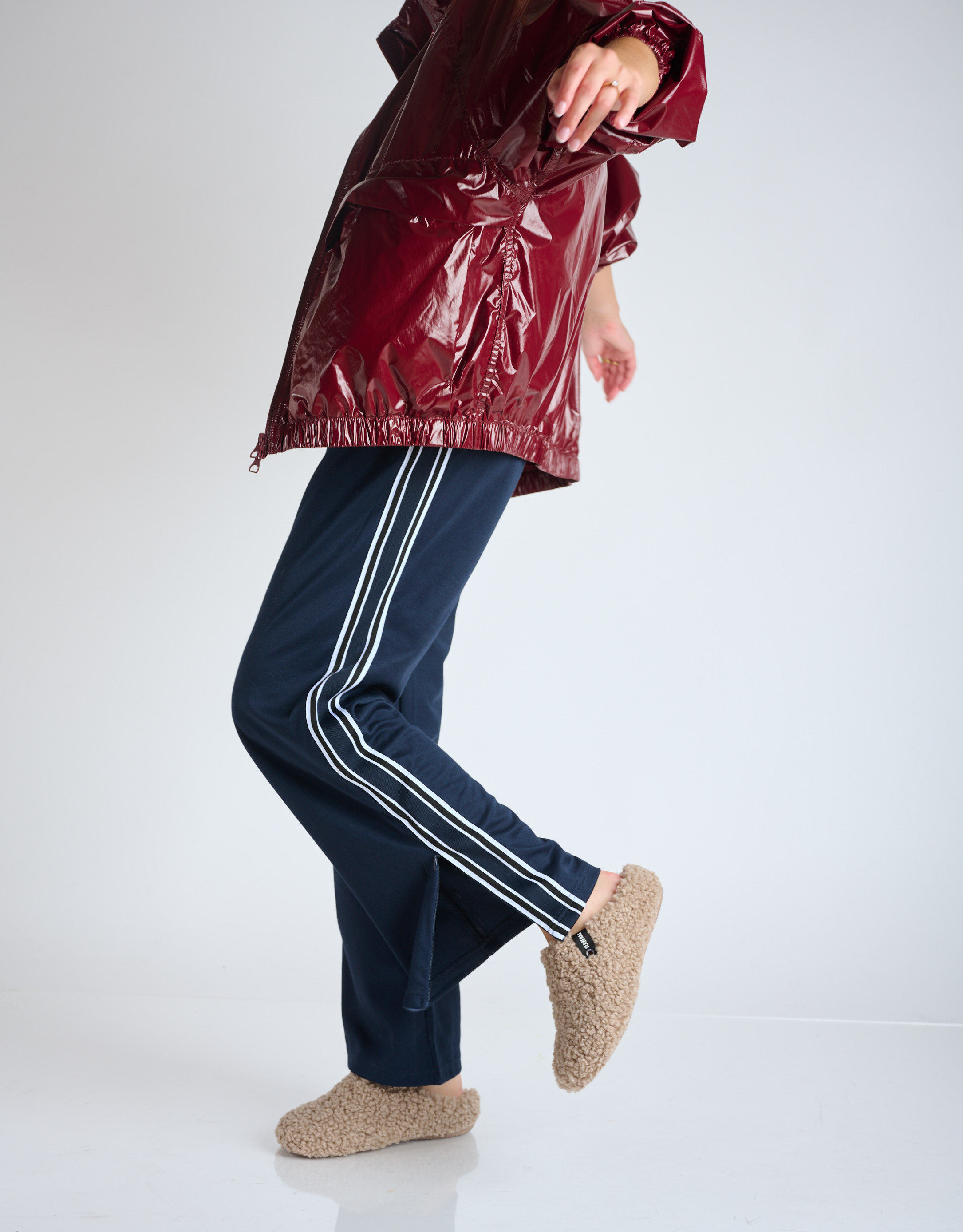 נעלי נשים - Verbenas - נעלי בית YORK CURLY - חום בהיר2