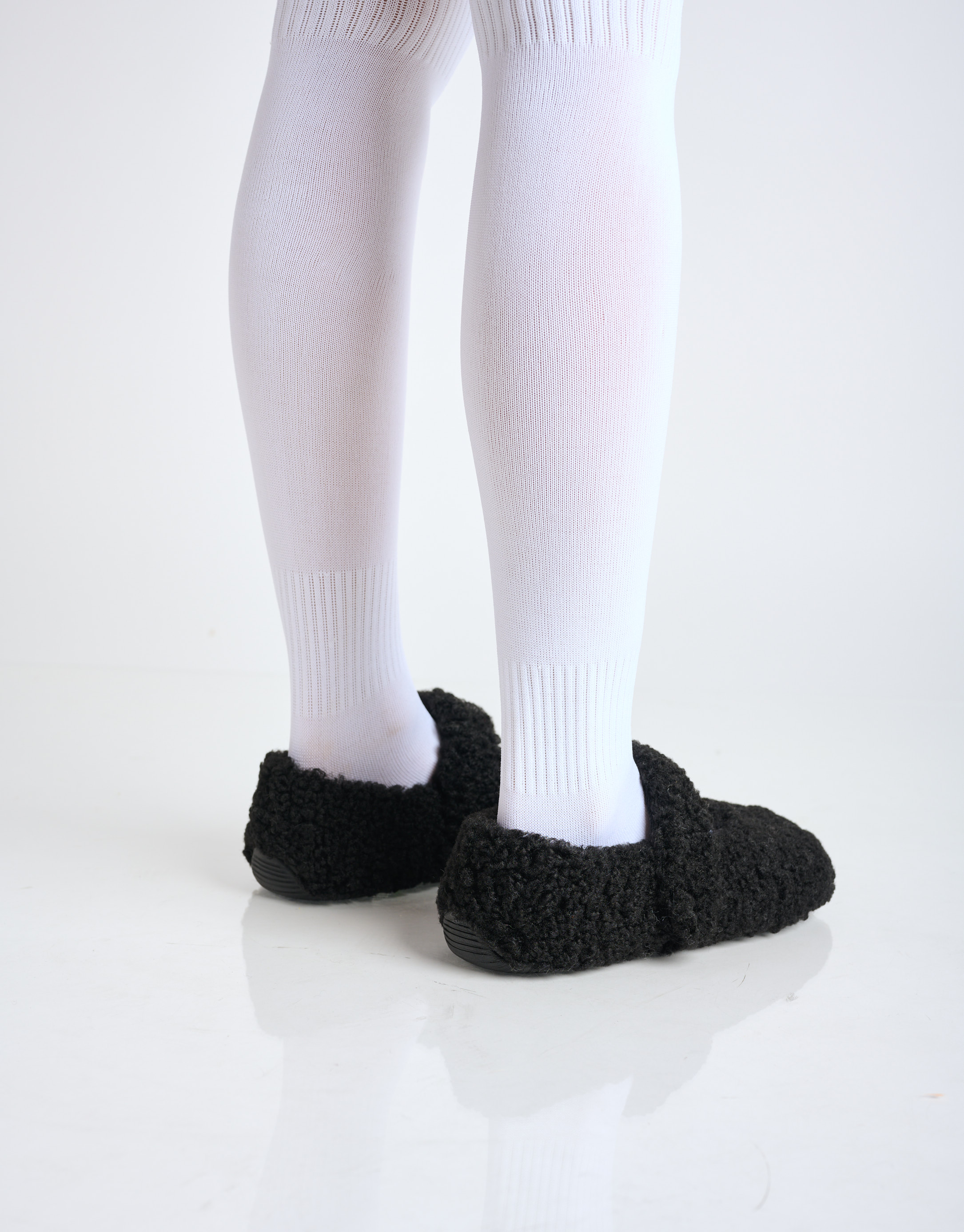 נעלי נשים - Verbenas - נעלי בית YUNA CURLY - שחור4