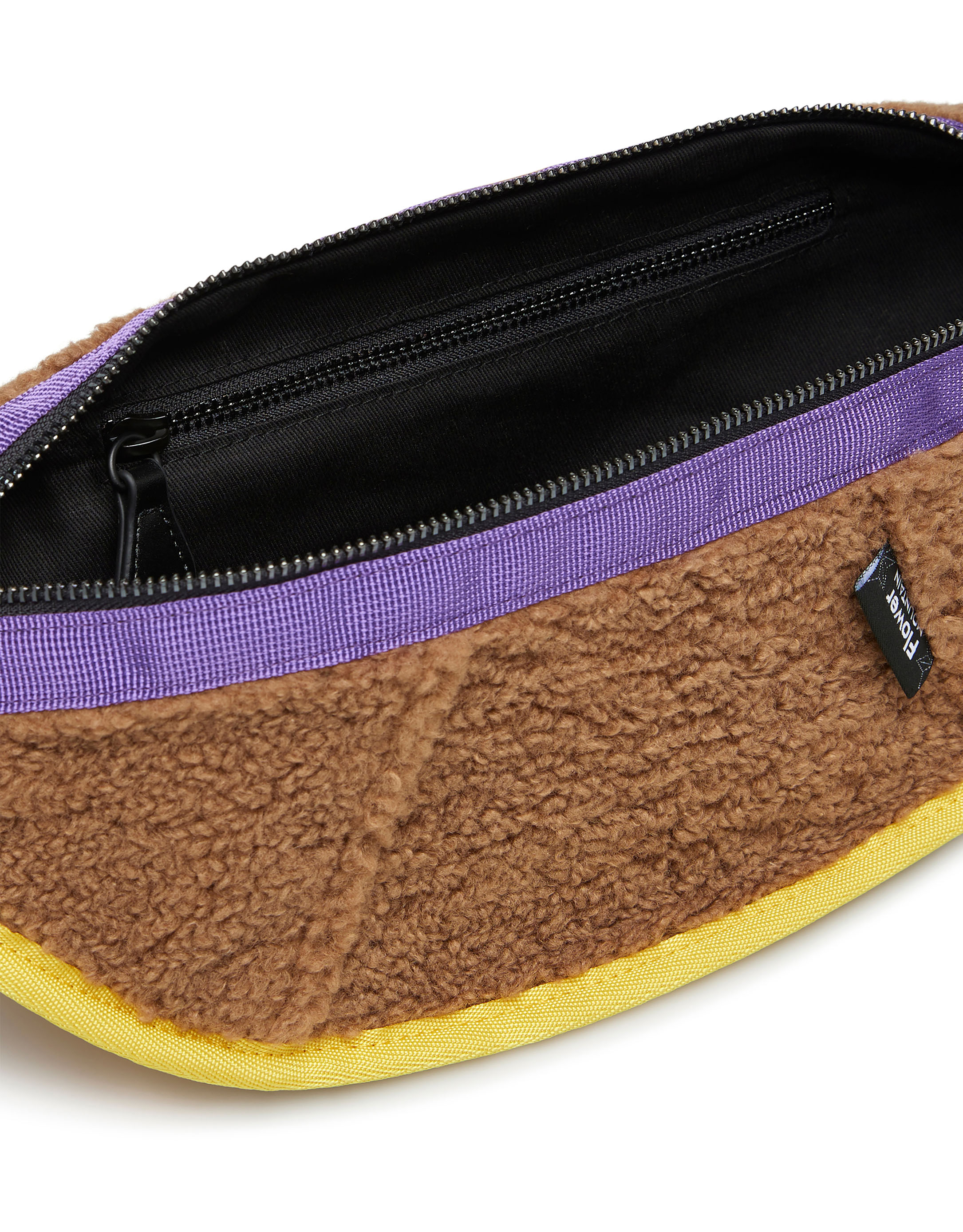 נעלי גברים - Flower Mountain - תיק פאוצ' FM - בז'   חום1