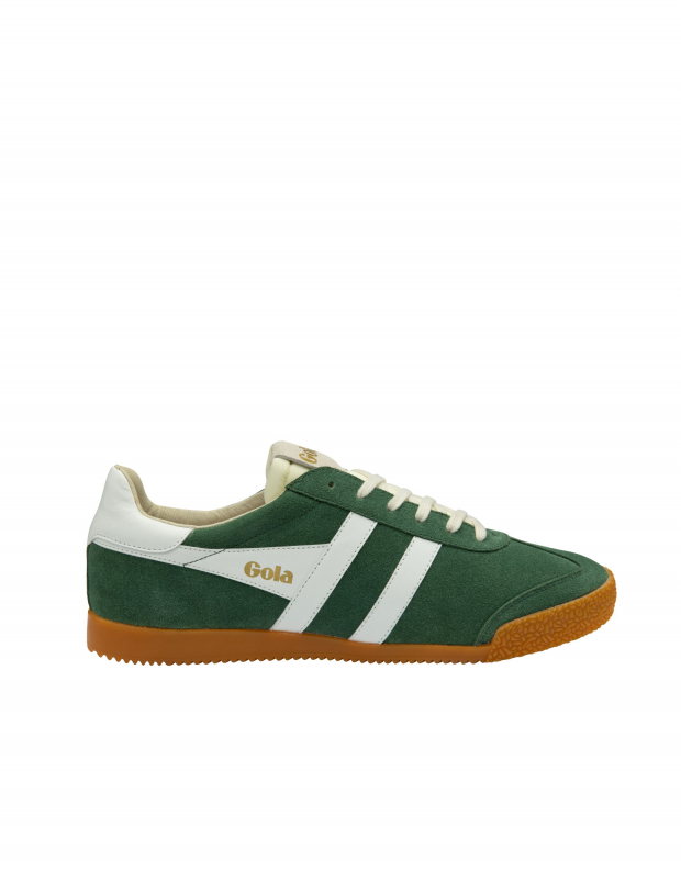 נעלי גברים - Gola - סניקרס ELAN - ירוק   לבן