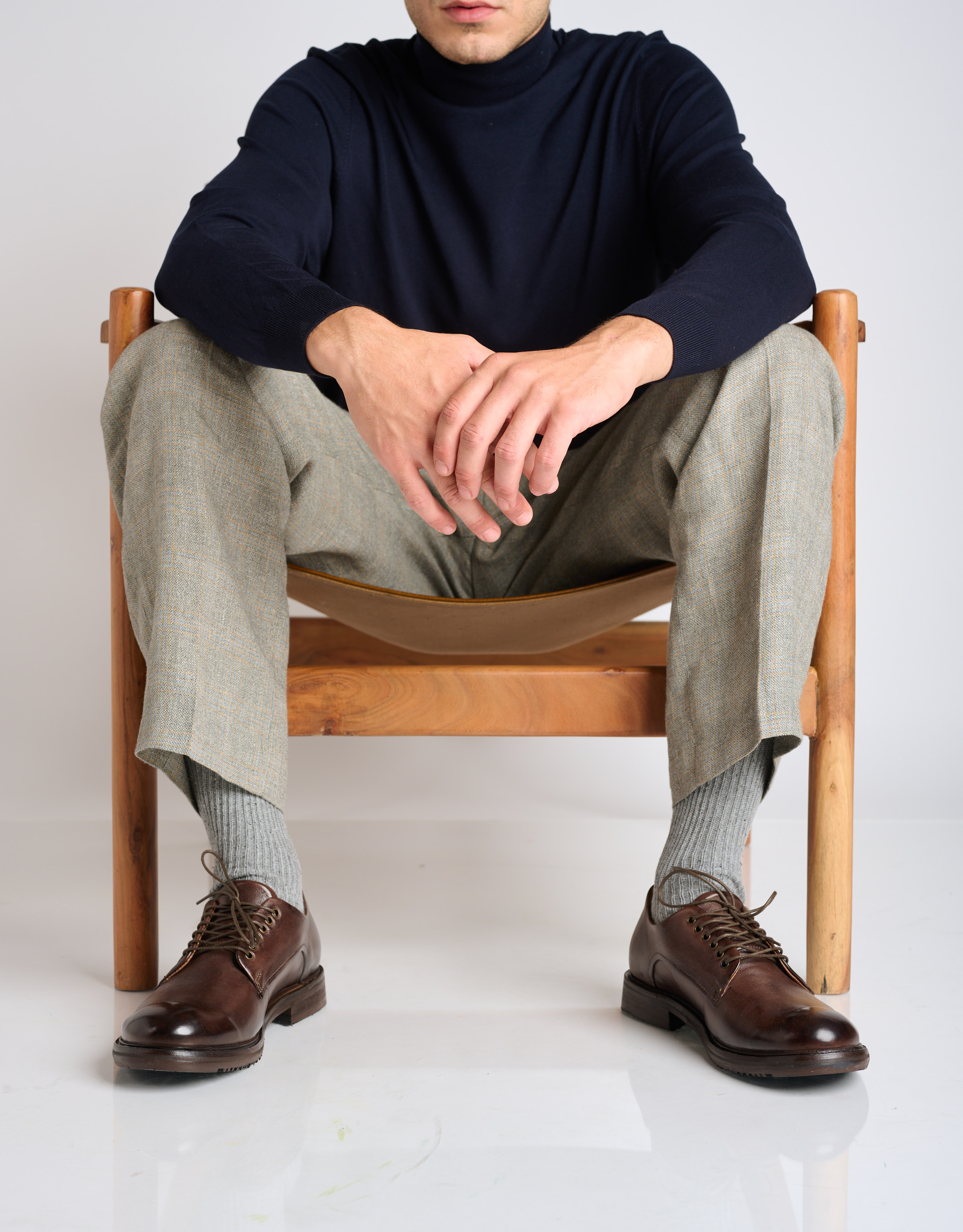 נעלי גברים - A.S. 98 - נעליים ROGER - חום1