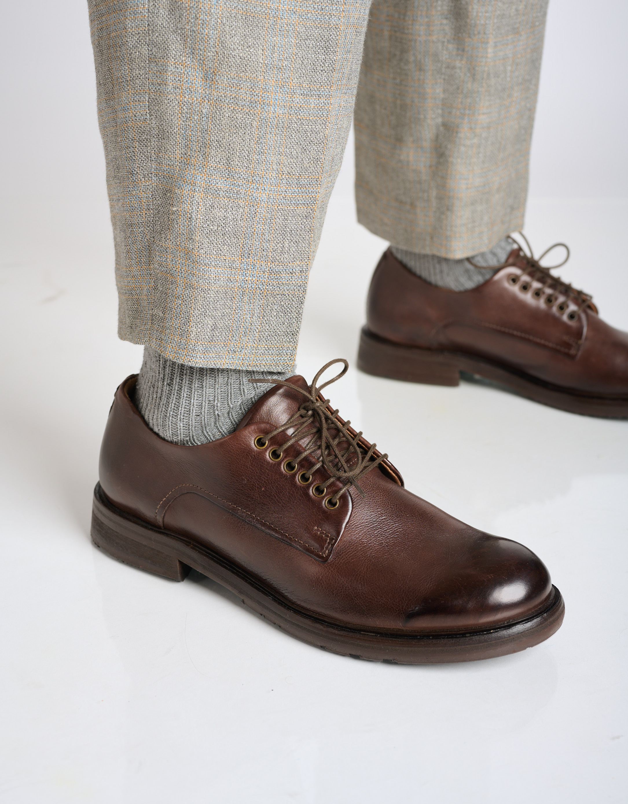 נעלי גברים - A.S. 98 - נעליים ROGER - חום2