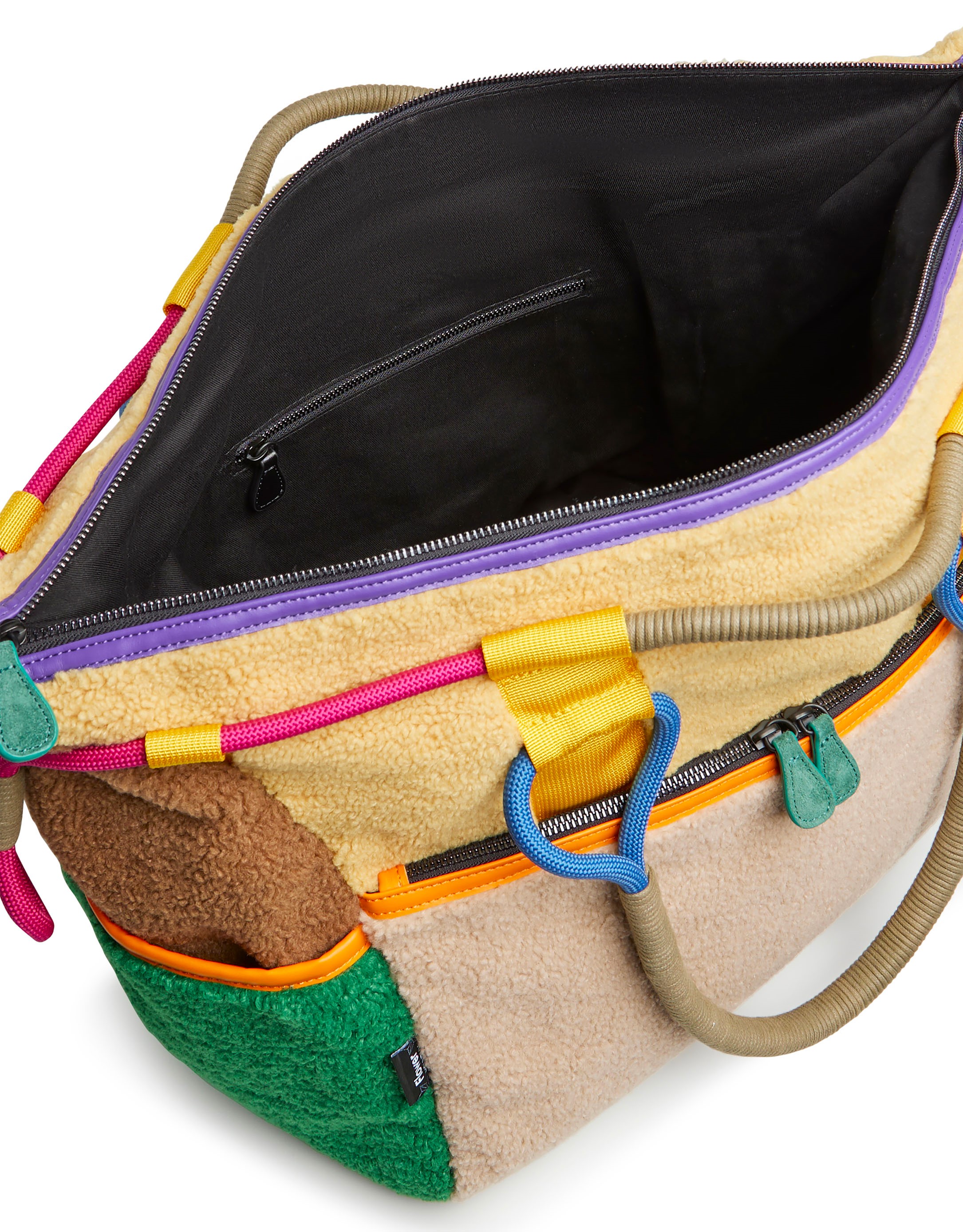 נעלי נשים - Flower Mountain - תיק צד גדול WEEKEND - בז'   חום4