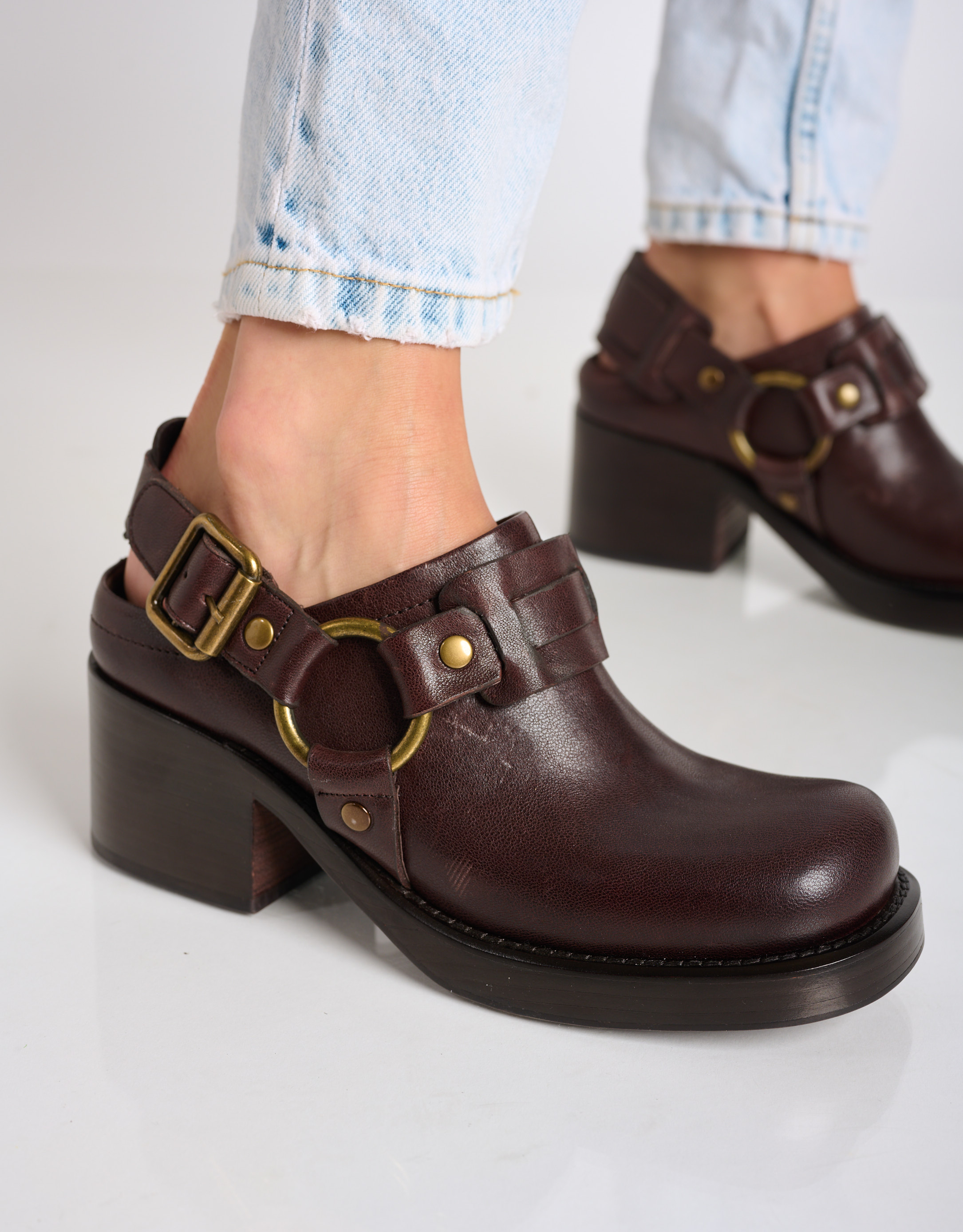 נעלי נשים - Jeffrey Campbell - נעליים REFLECTED - חום3