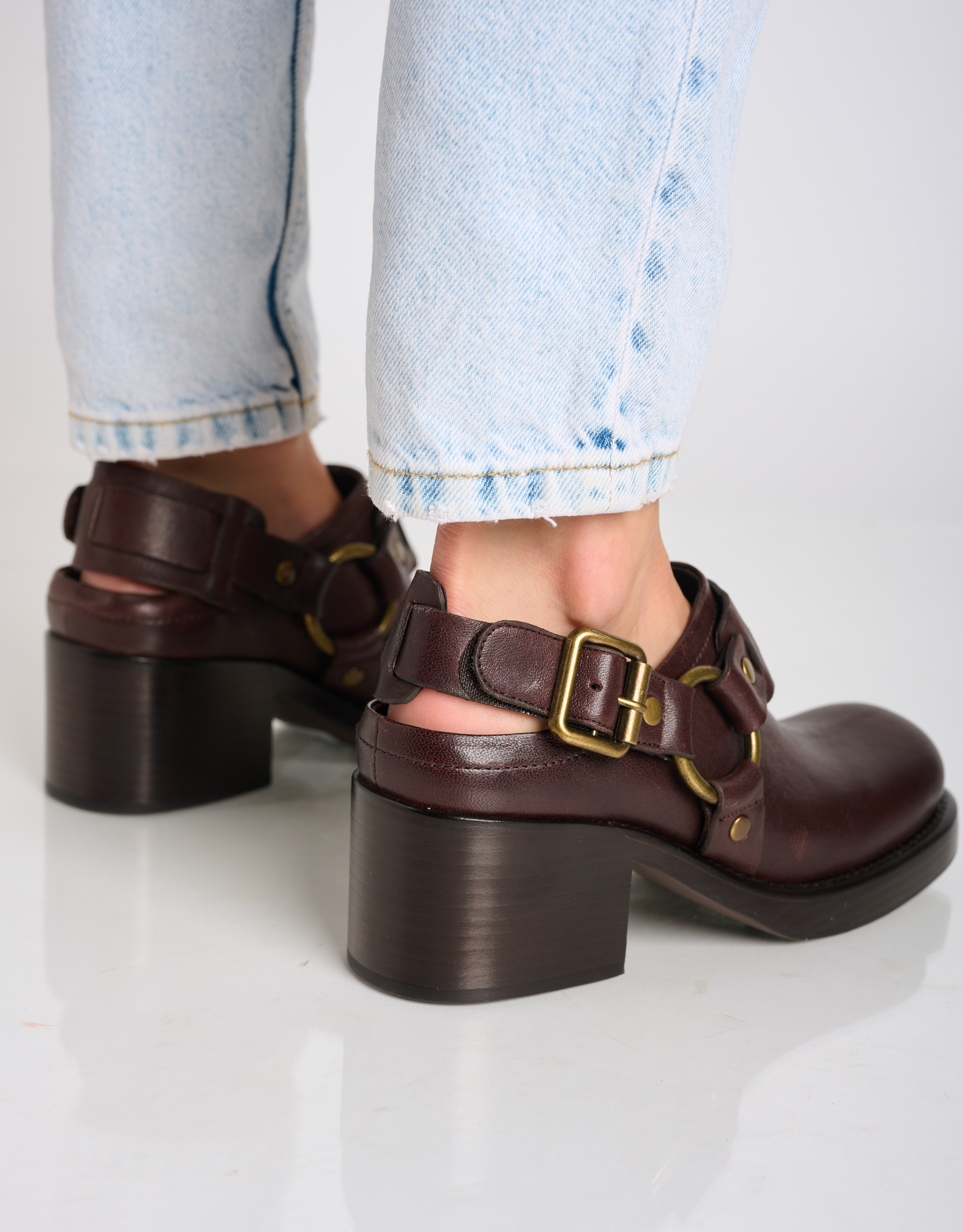 נעלי נשים - Jeffrey Campbell - נעליים REFLECTED - חום4