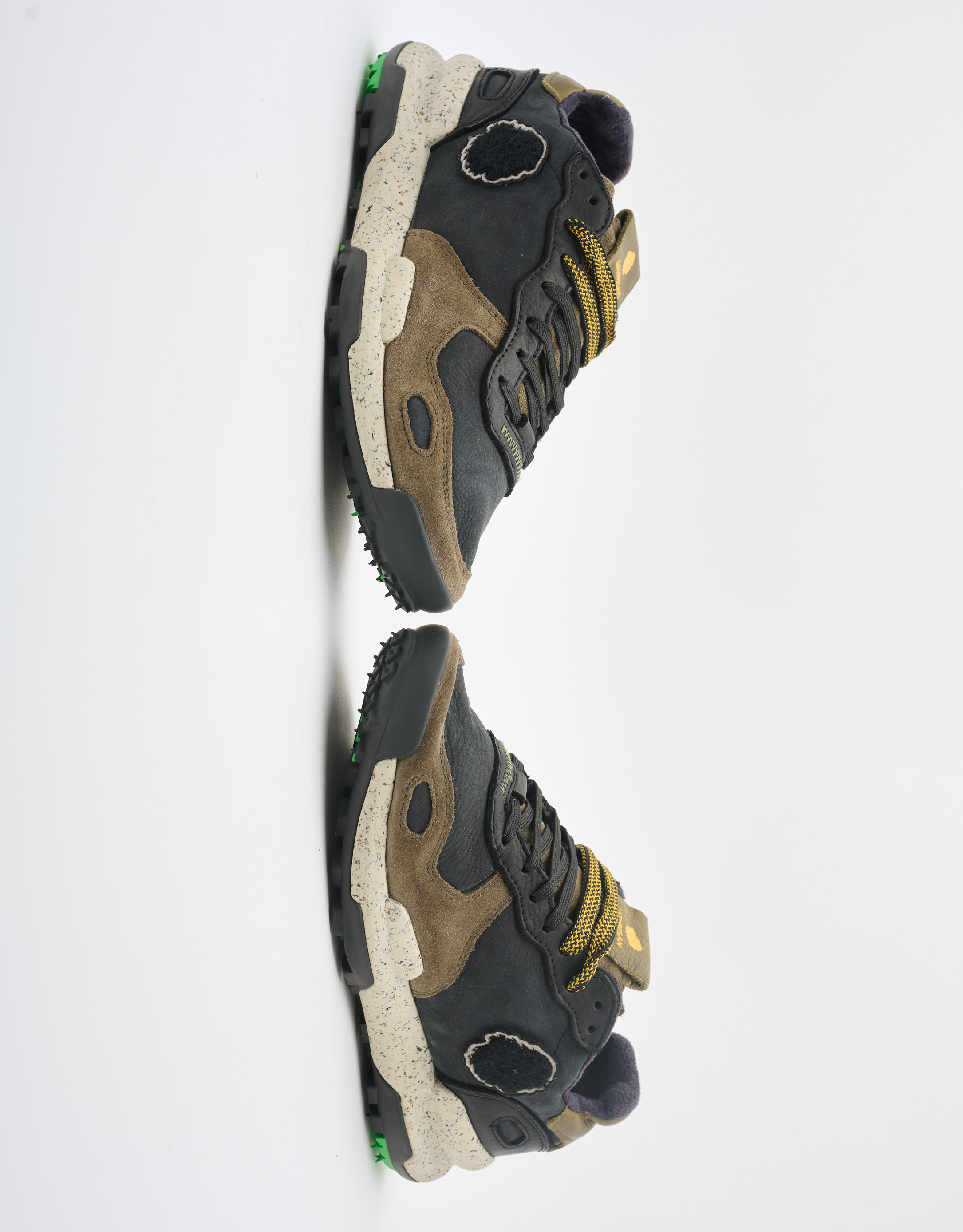 נעלי גברים - Satorisan - סניקרס עור CHACRONA - שחור1