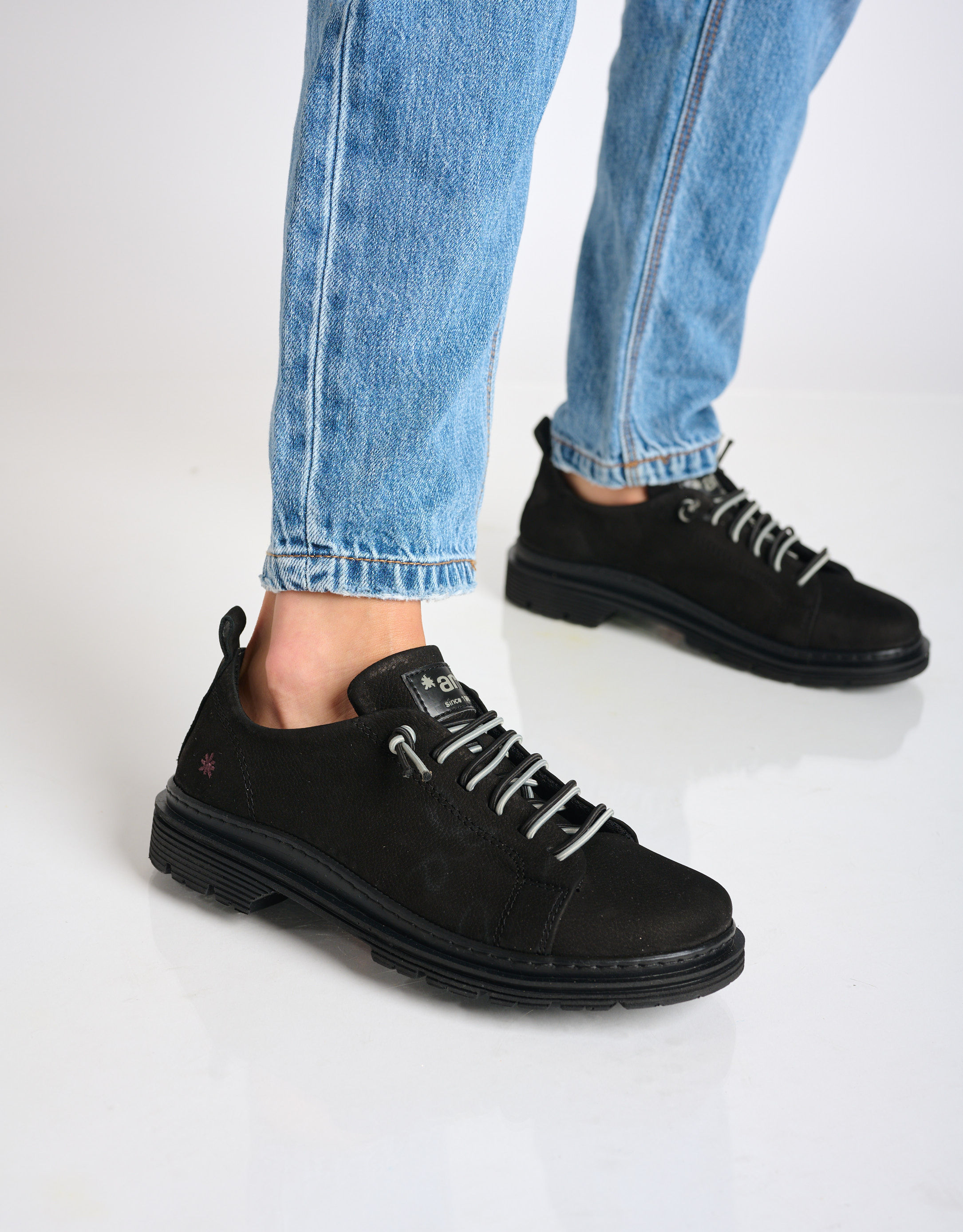 נעלי נשים - Art - נעלי עור BIRMINGHAM - שחור2