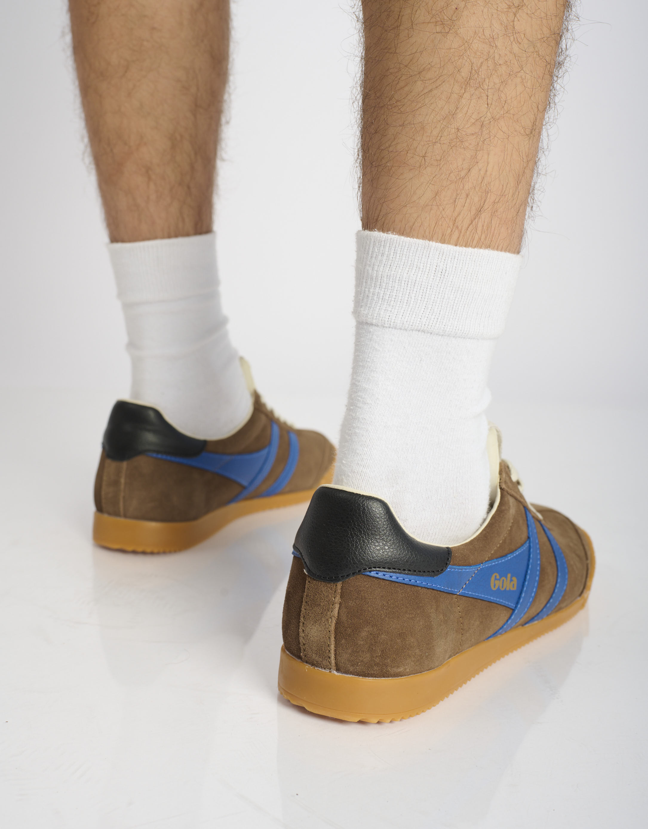 נעלי גברים - Gola - סניקרס ELAN צבעוני - חום4