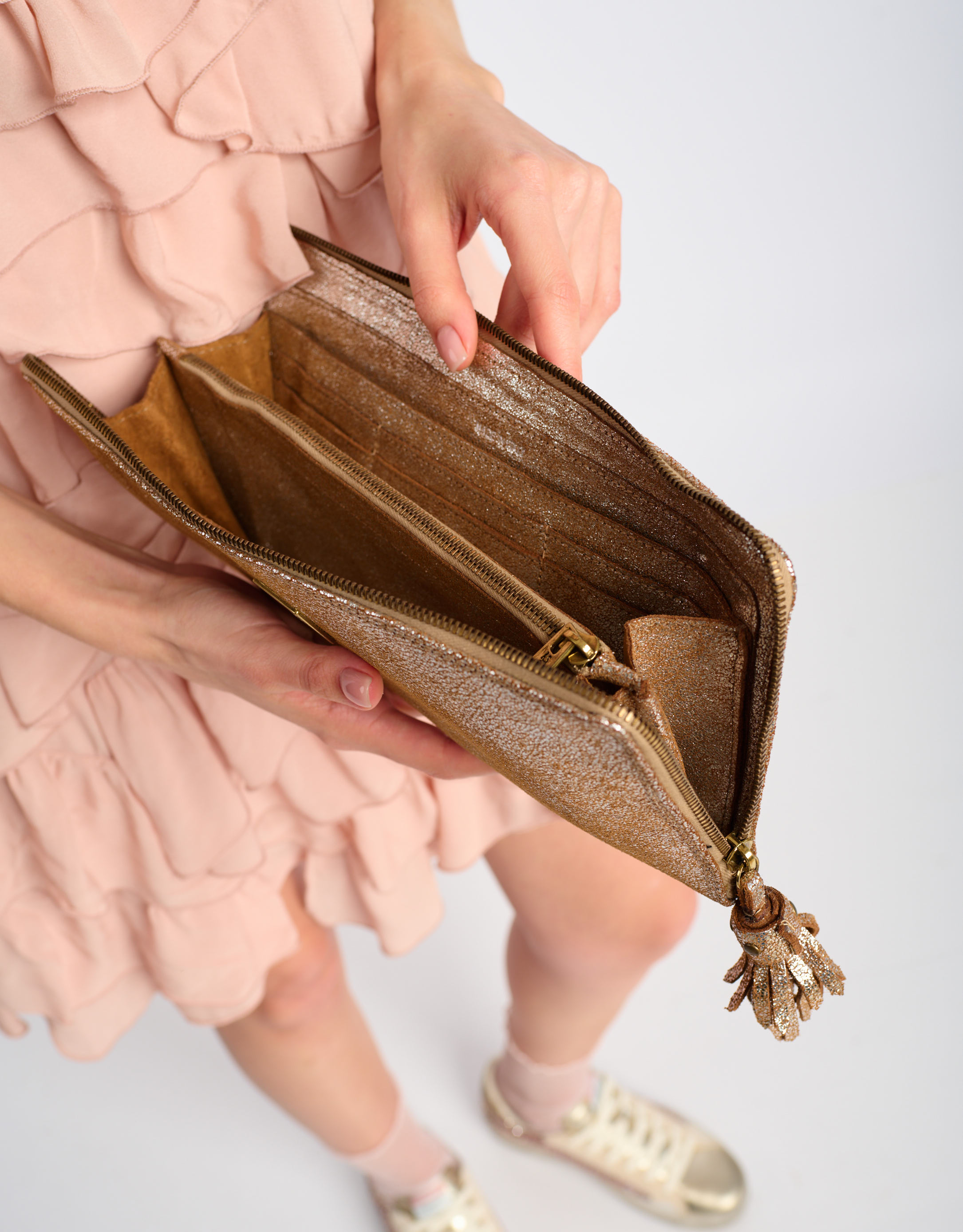 נעלי נשים - A.S. 98 - ארנק ARIANA - כסף1