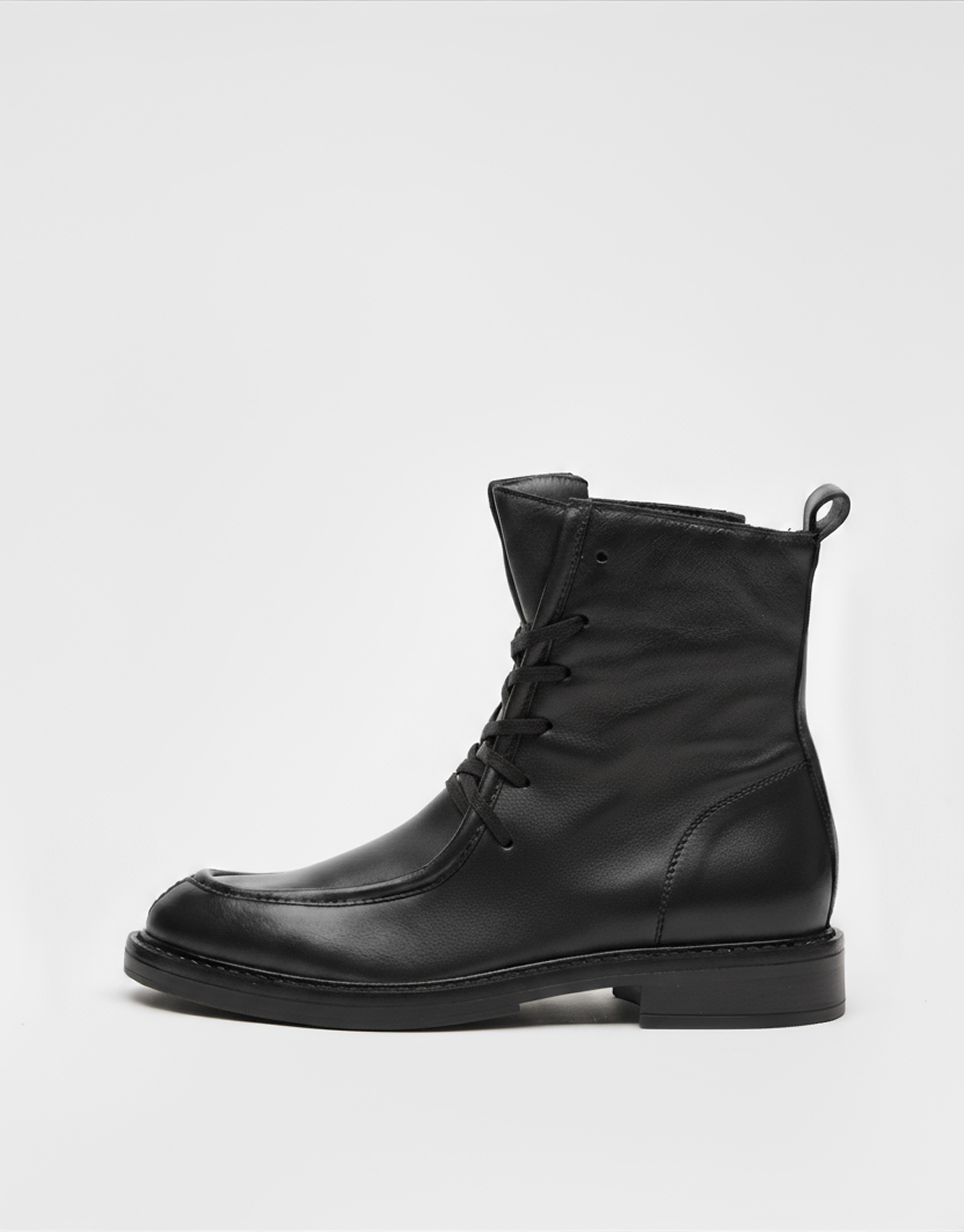 נעלי נשים - Mjus - מגפונים עם שרוכים FABIA - שחור3