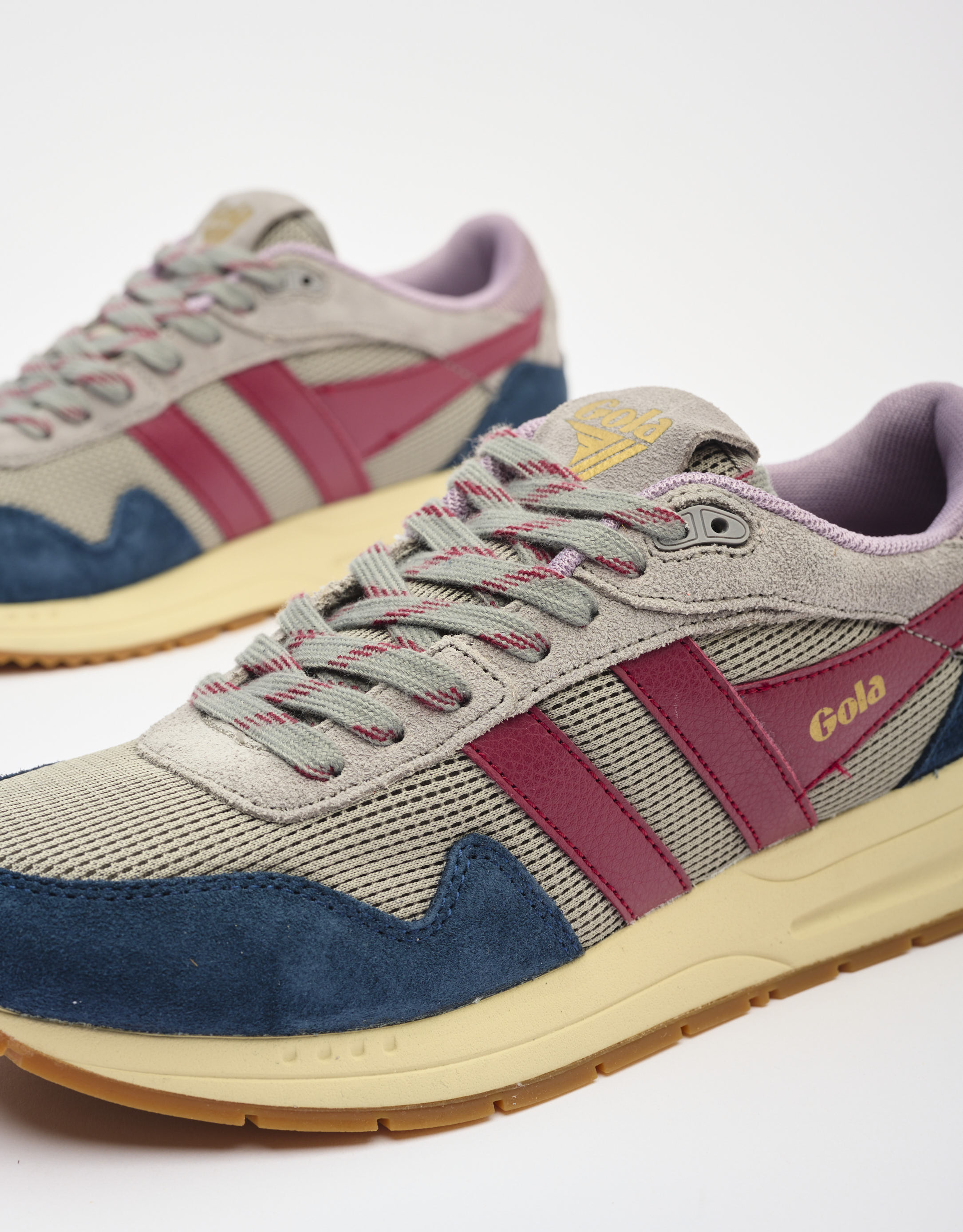 נעלי נשים - Gola - סניקרס DELTA - אפור   כחול1