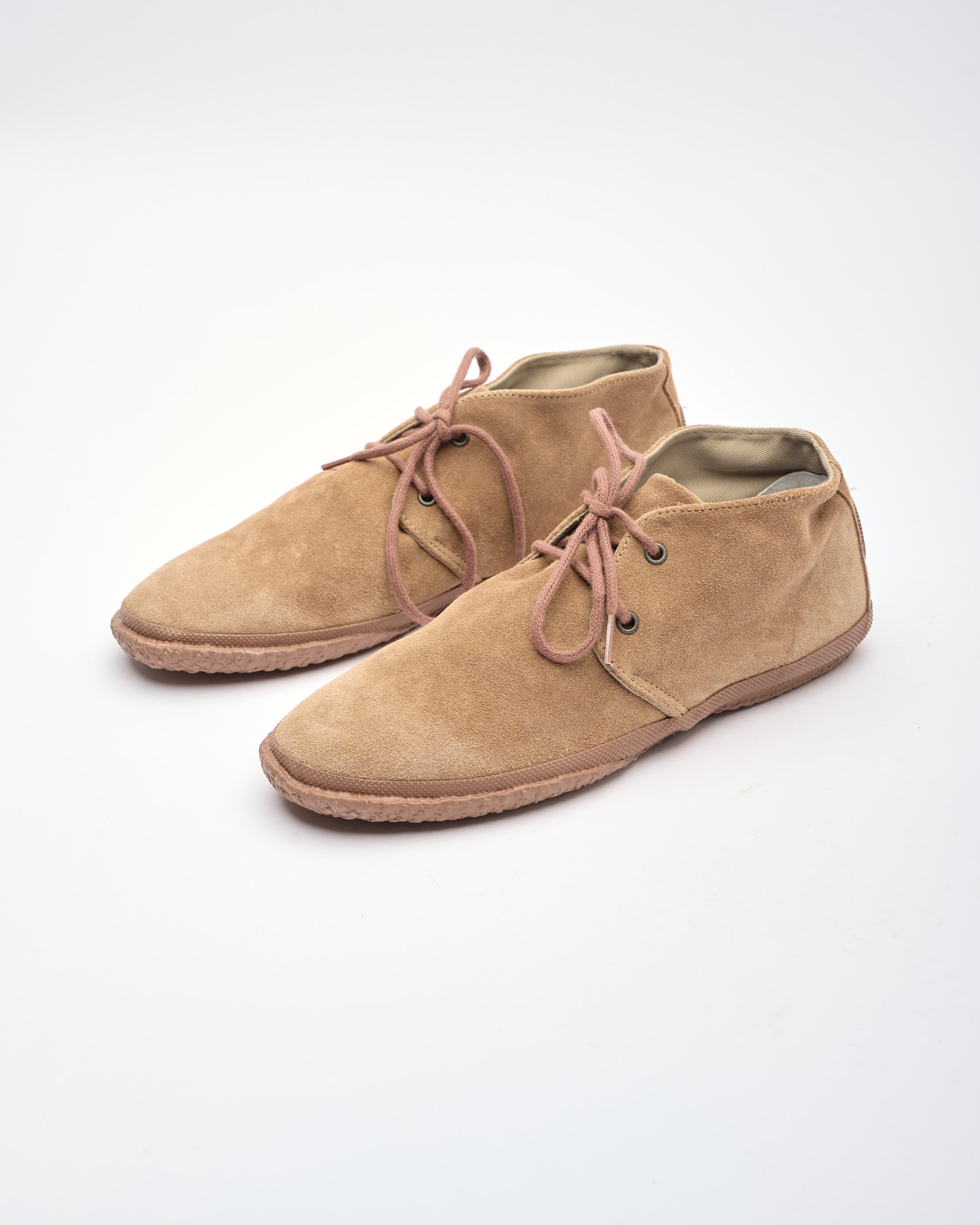 נעלי גברים - Aro - נעלי זמש WILLY - חום בהיר2