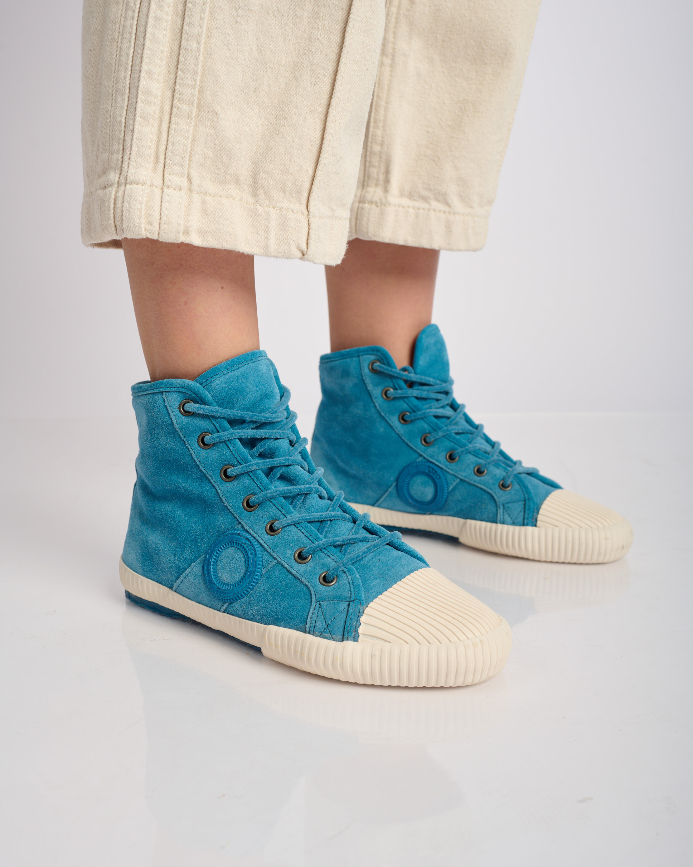 נעלי נשים - Aro - סניקרס גבוהות CHARLIE - כחול3