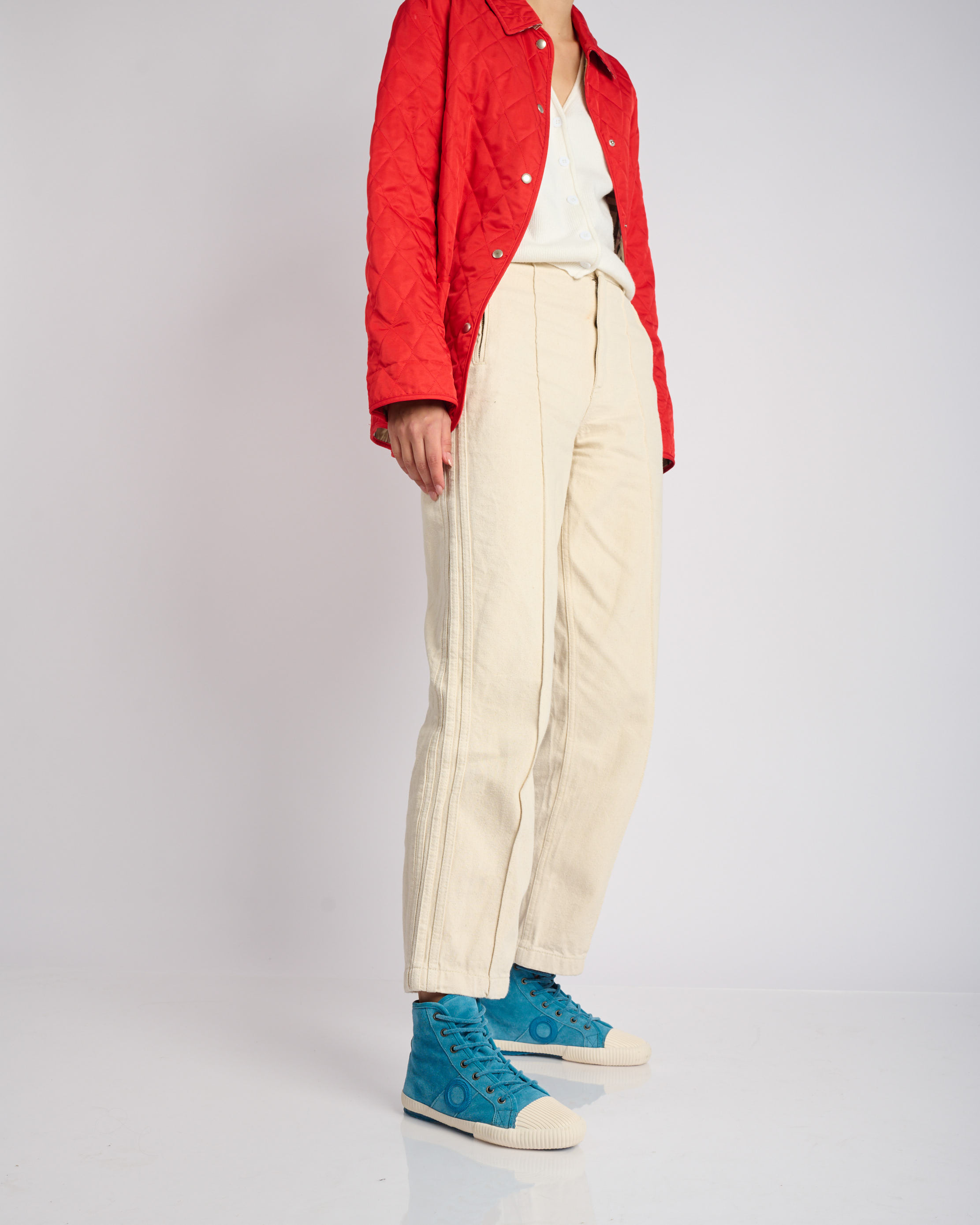 נעלי נשים - Aro - סניקרס גבוהות CHARLIE - כחול4