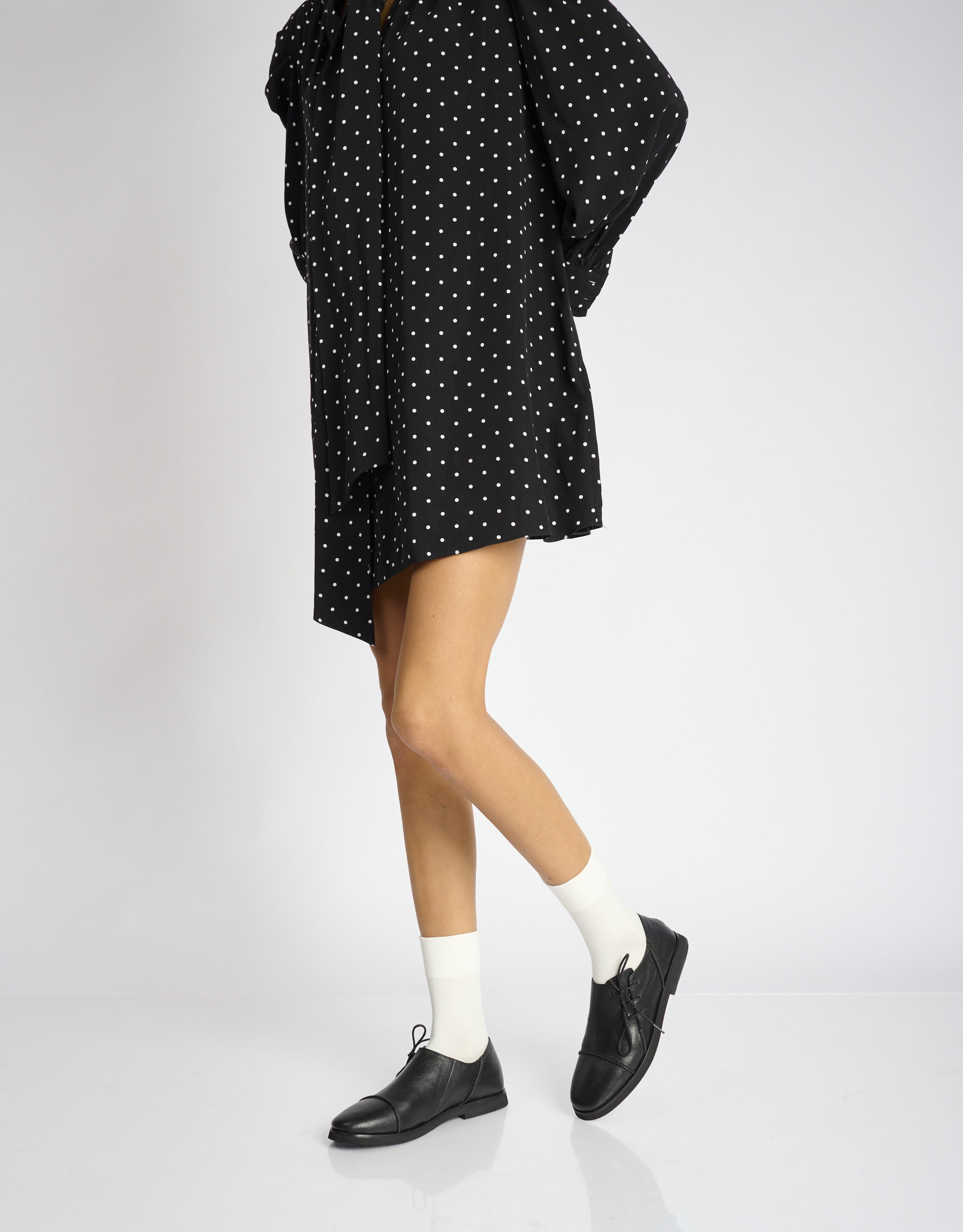 נעלי נשים - Yuko Imanishi - נעליים שטוחות AKO - שחור2